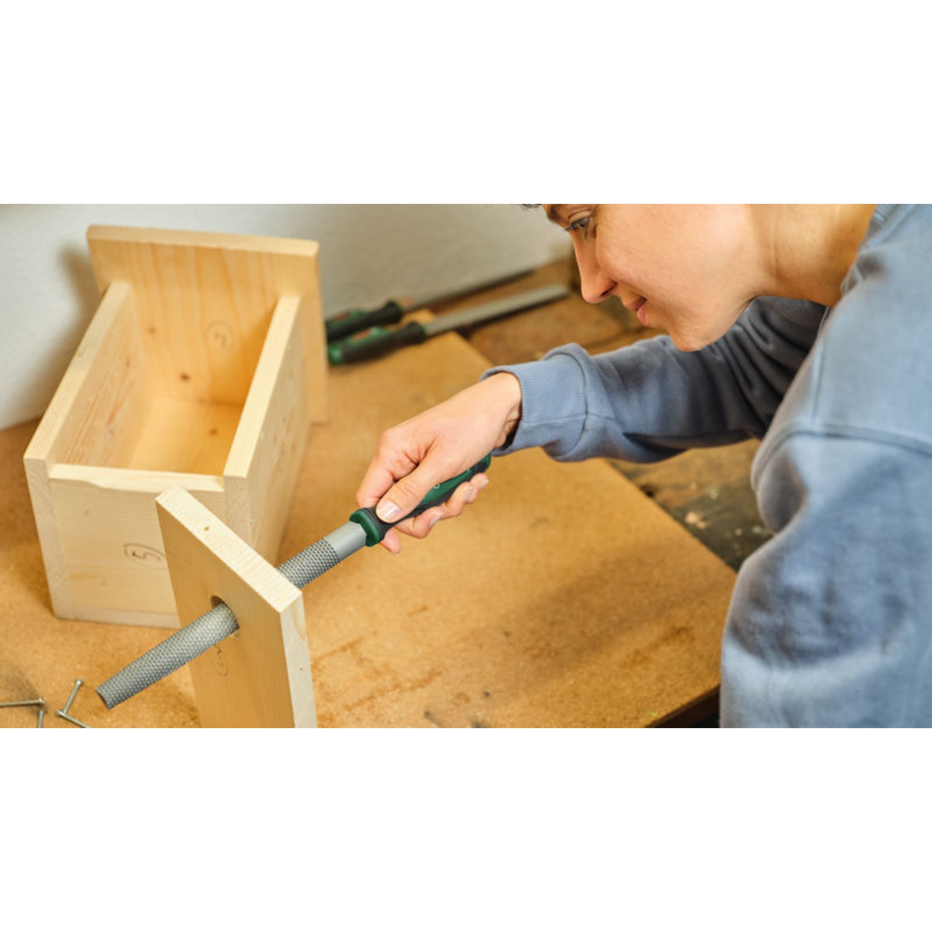 Handwerkzeuge Halbrund-Holzraspel 200 mm / 8"