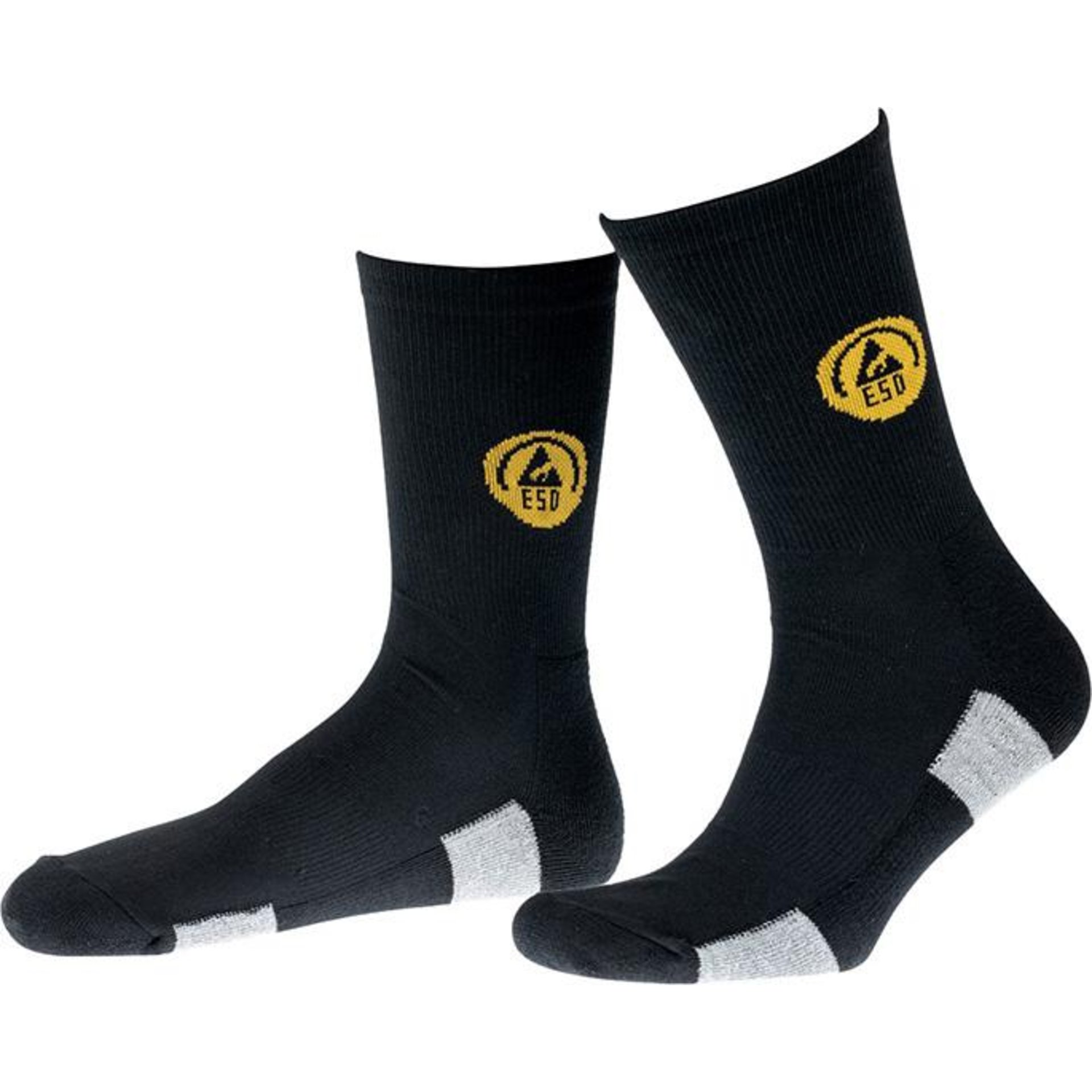 Funktionssocke, ESD, Gr39-41,schw./grau,FORTIS
