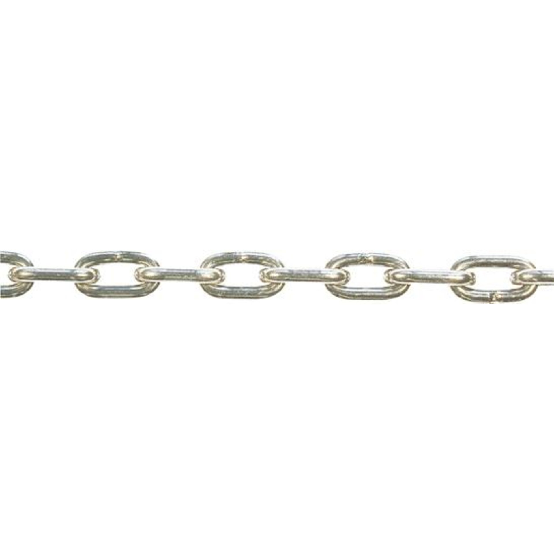 Schweißkette, DIN 5685, Form A, kurzgliedrig, galvanisch verzinkt