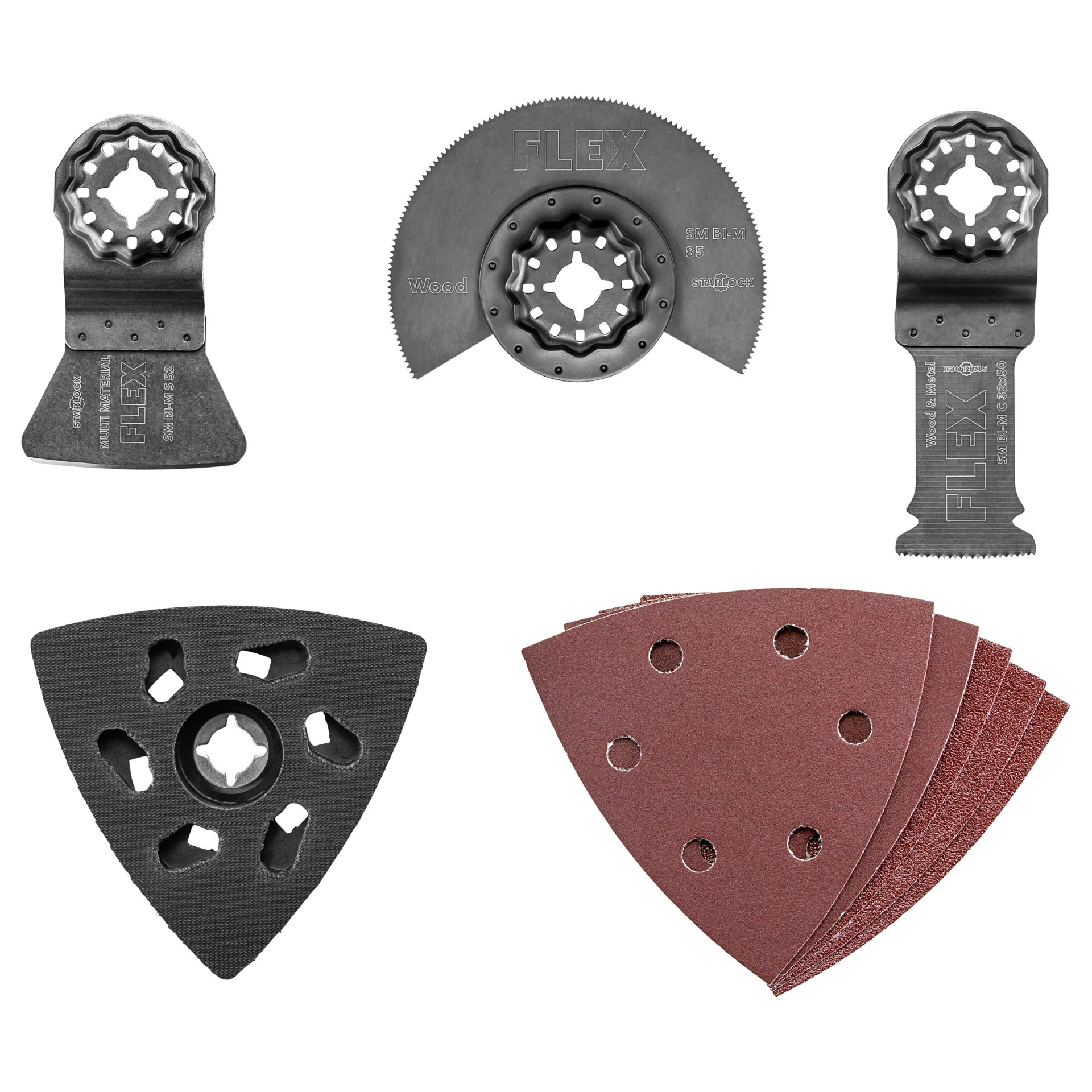 Sägeblatt-Set Starlock für Renovierungsarbeiten