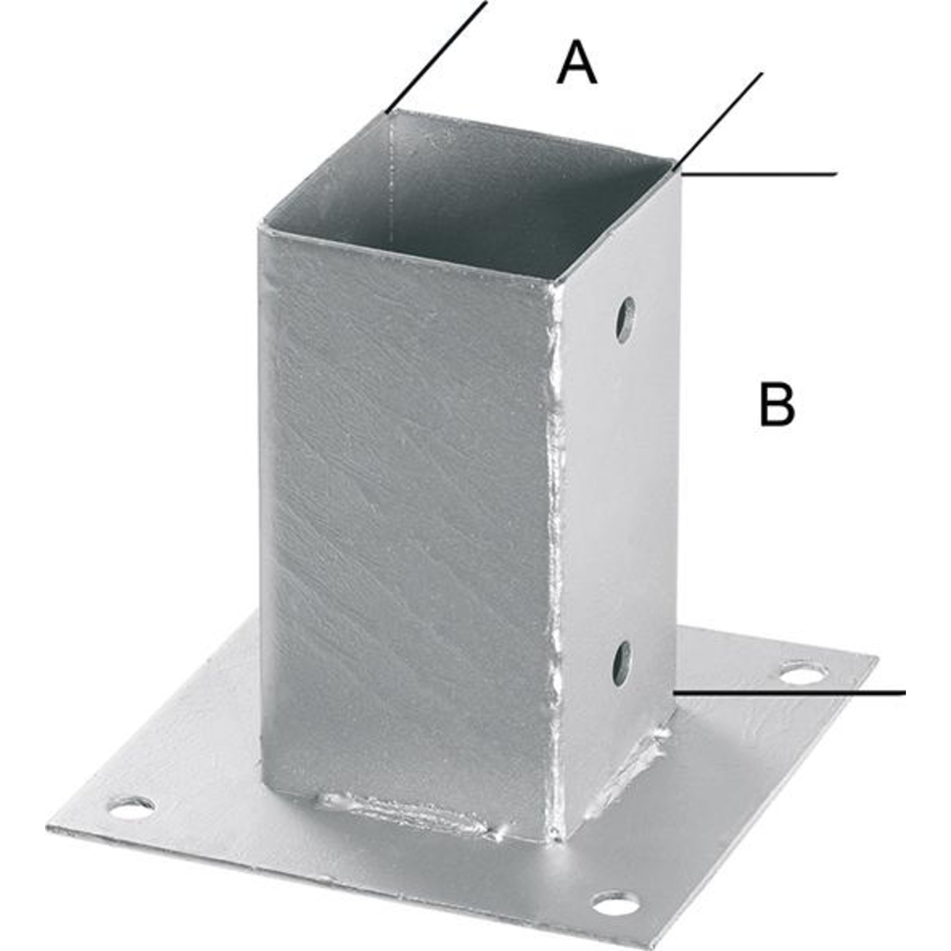 Aufschraubhülse tzn 101 vierkant E-NORMpro