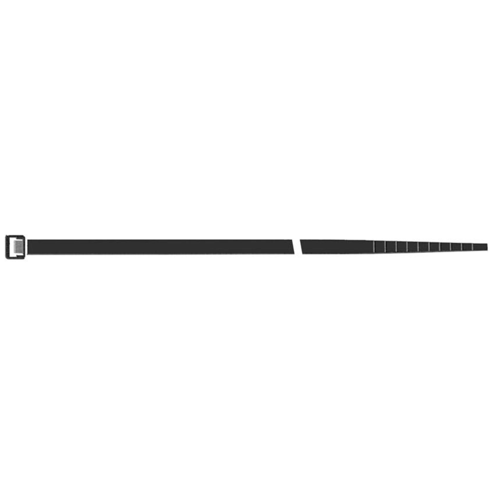 Kabelbinder Nylon schwarz280x4,5mm a100Stück SapiSelco