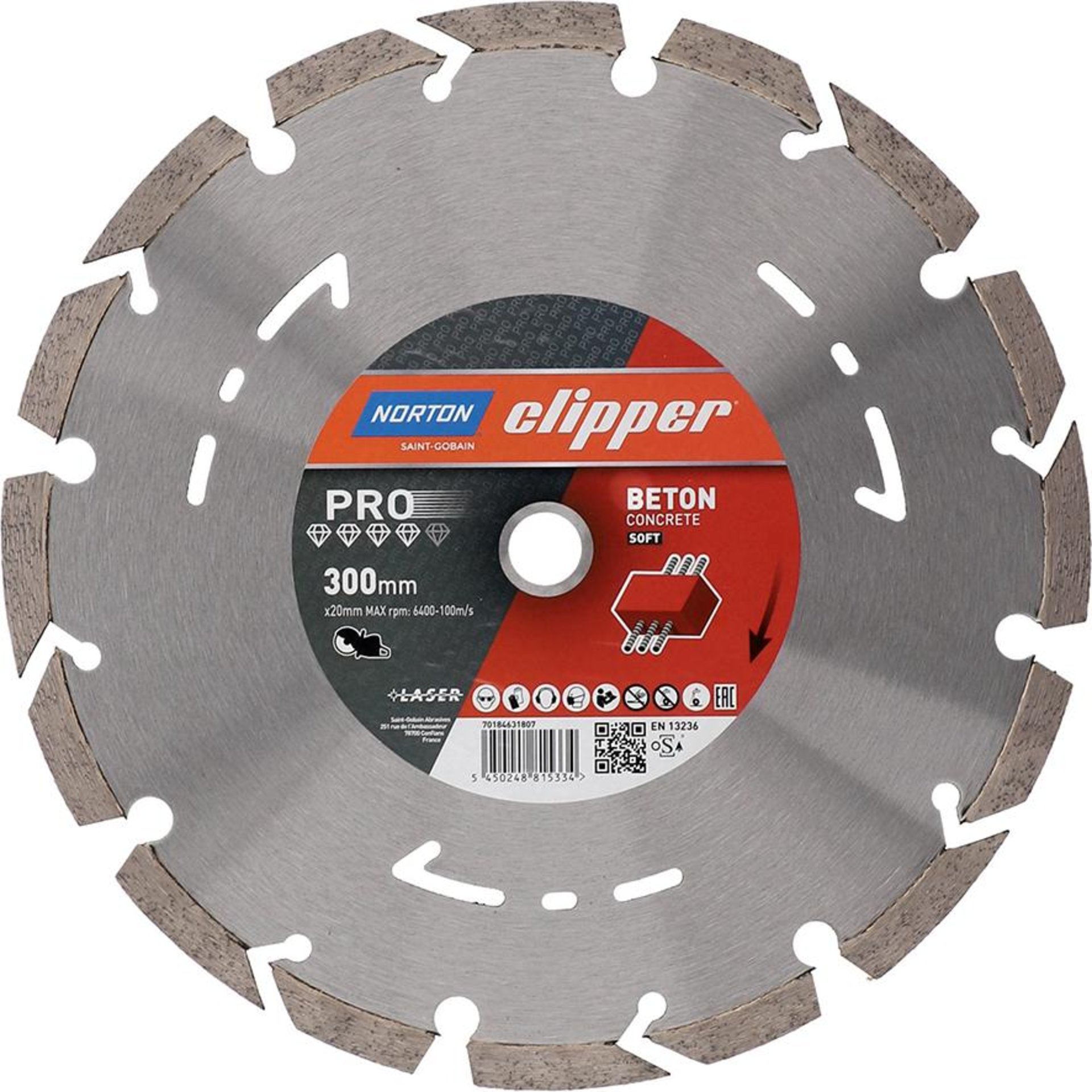 Diamantscheibe Pro Beton Soft II Ø350x20mm