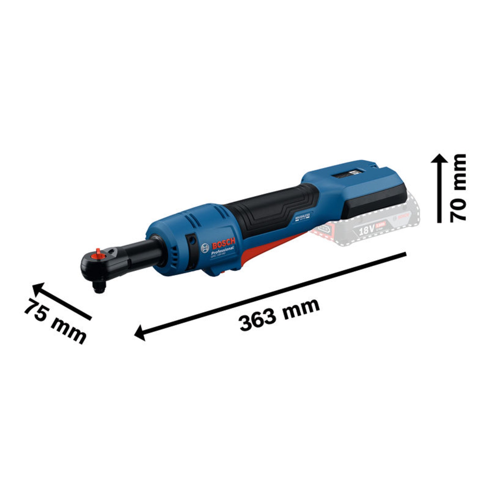 Akku-Ratschenschrauber GRC 18V-60