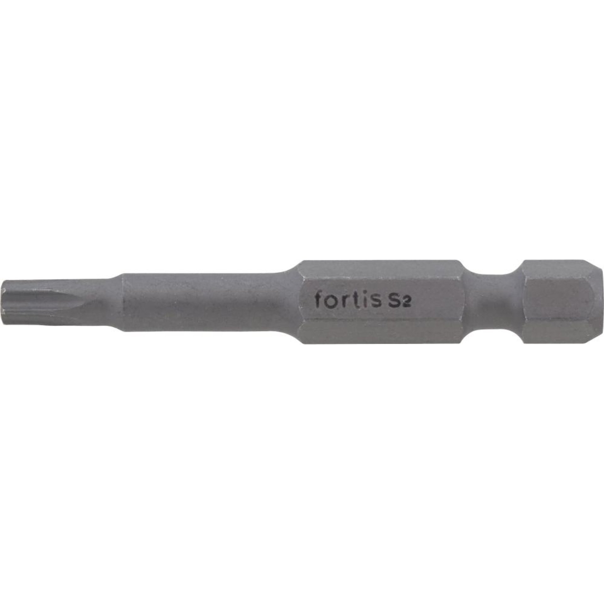 Bit zähhart 1/4" DIN3126 E6,3 T27x50mm 10er Pack FORTIS