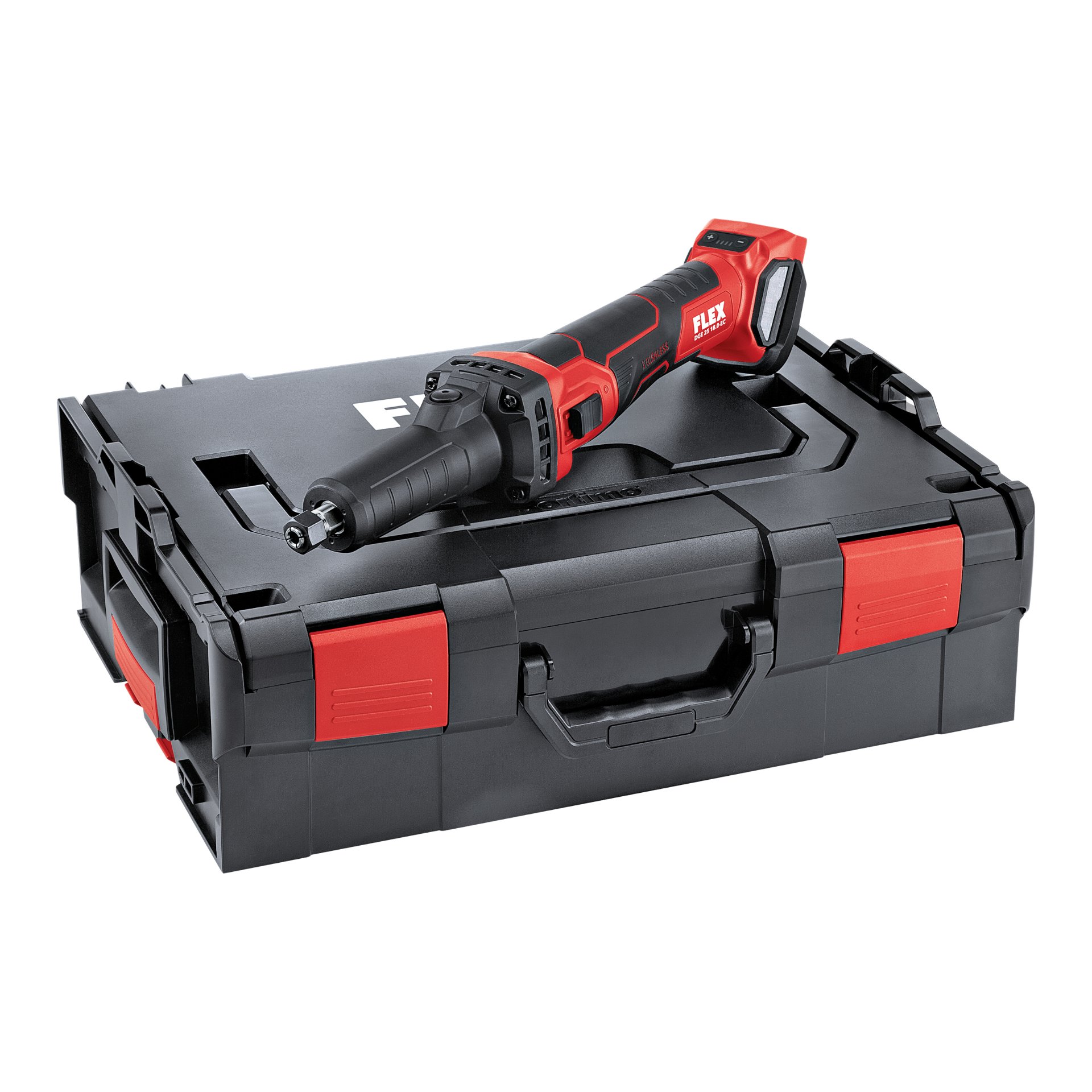 Akku-Geradschleifer 18,0 V mit variablem, hohem Drehzahlbereich DGE 25 18.0-EC