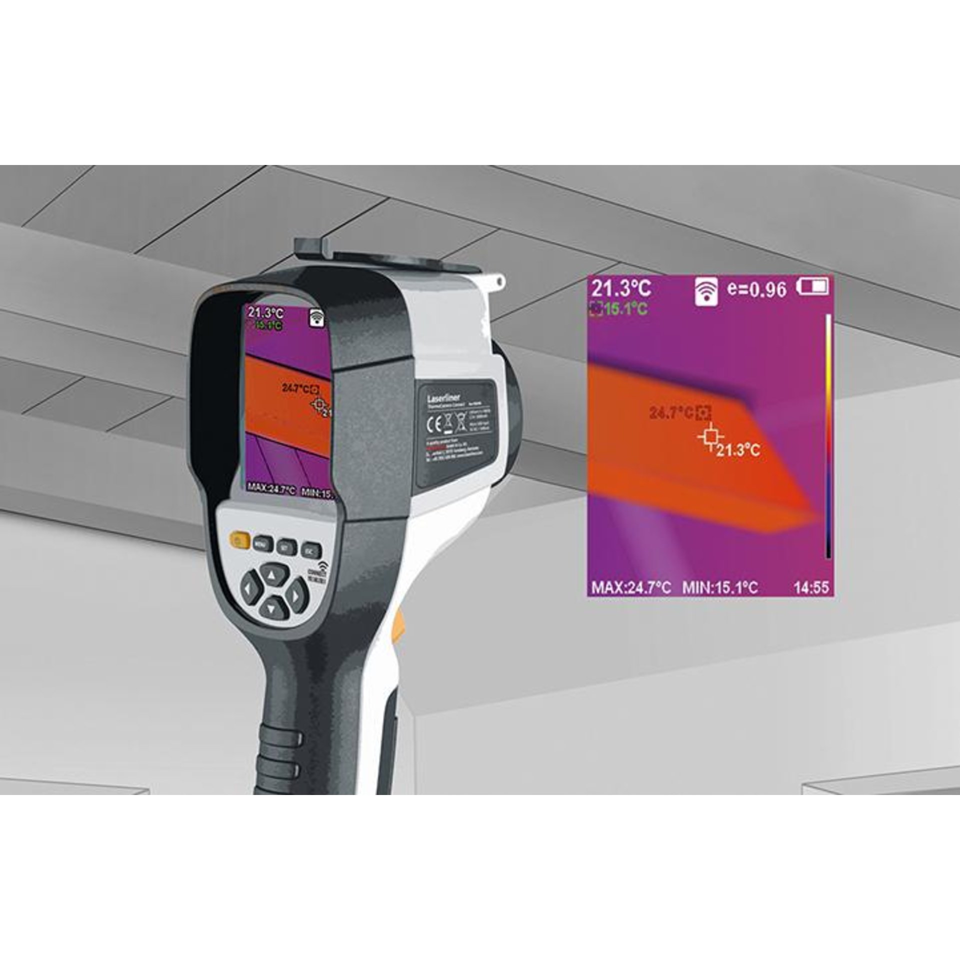 Wärmebildkamera ThermoCamera Connect Laserliner