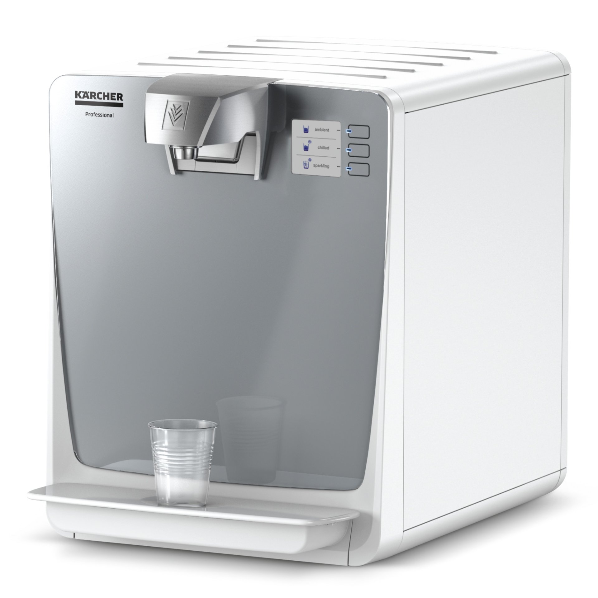 Kärcher Wasserspender WPD 200 Basic Tischgeraet weiss + CO2