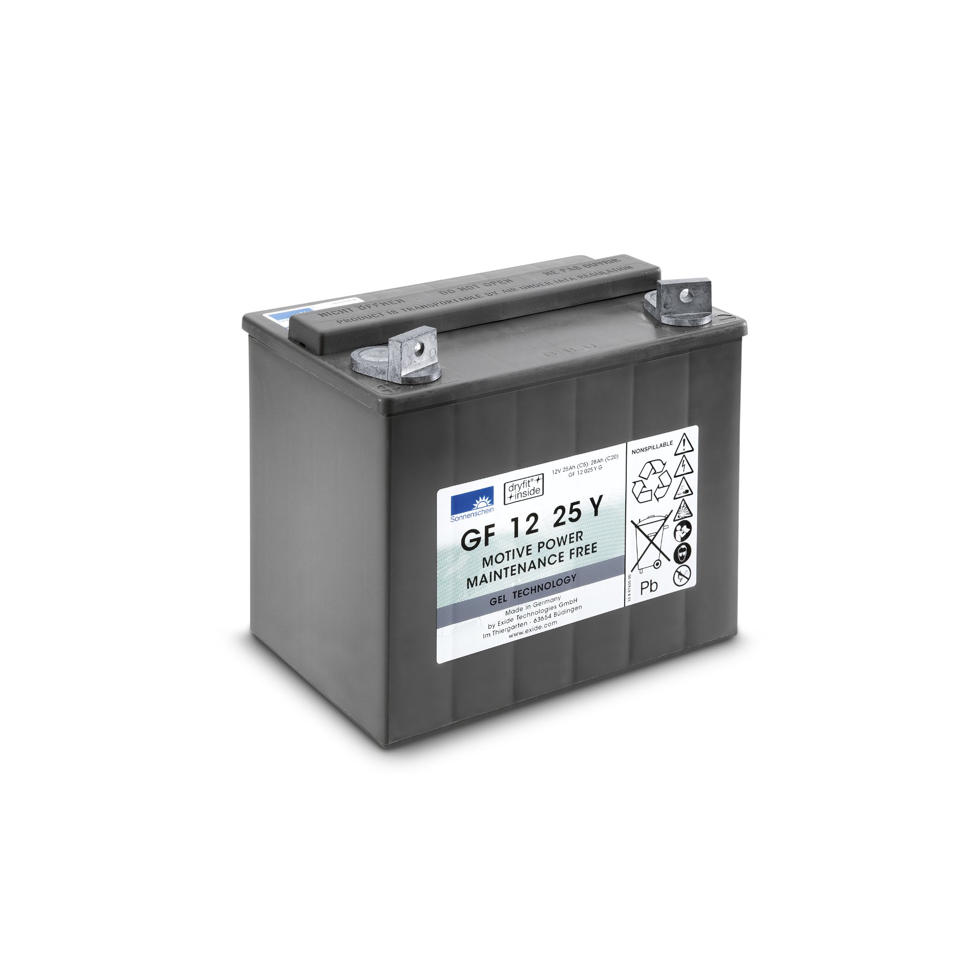Kärcher Batterie 12 V / 25 Ah, wartungsfrei.