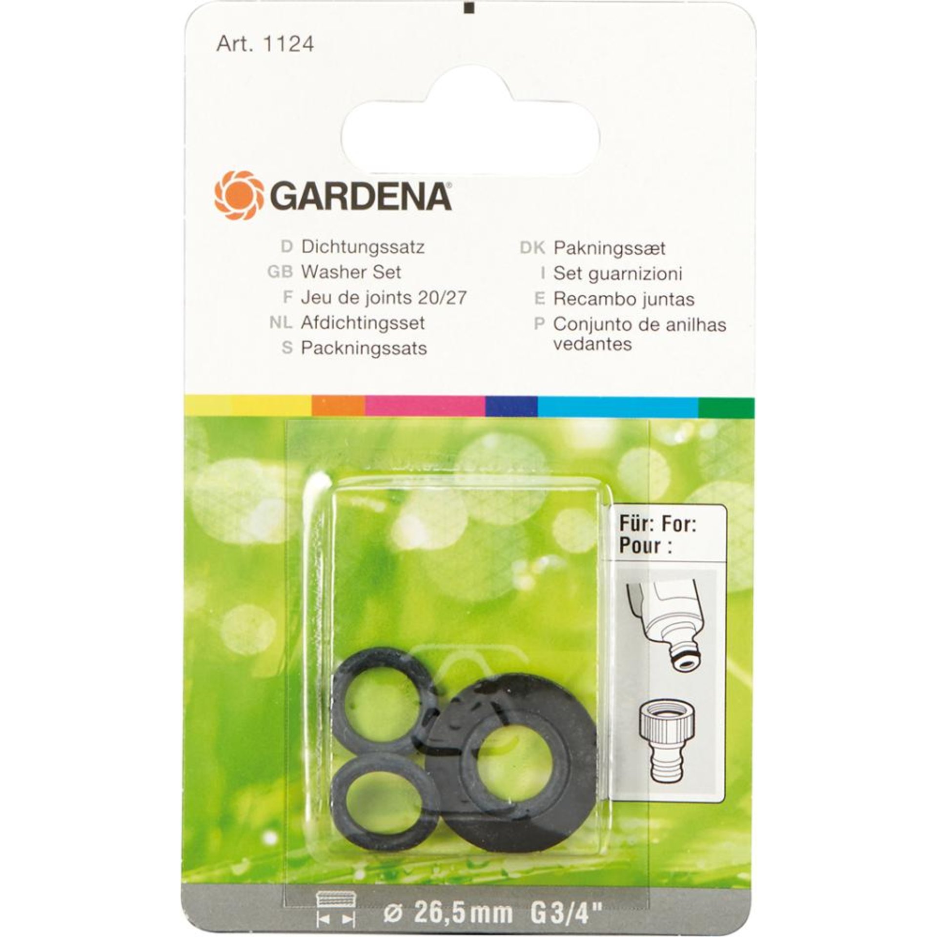 Dichtungssatz 1/2" f. 901SB Gardena