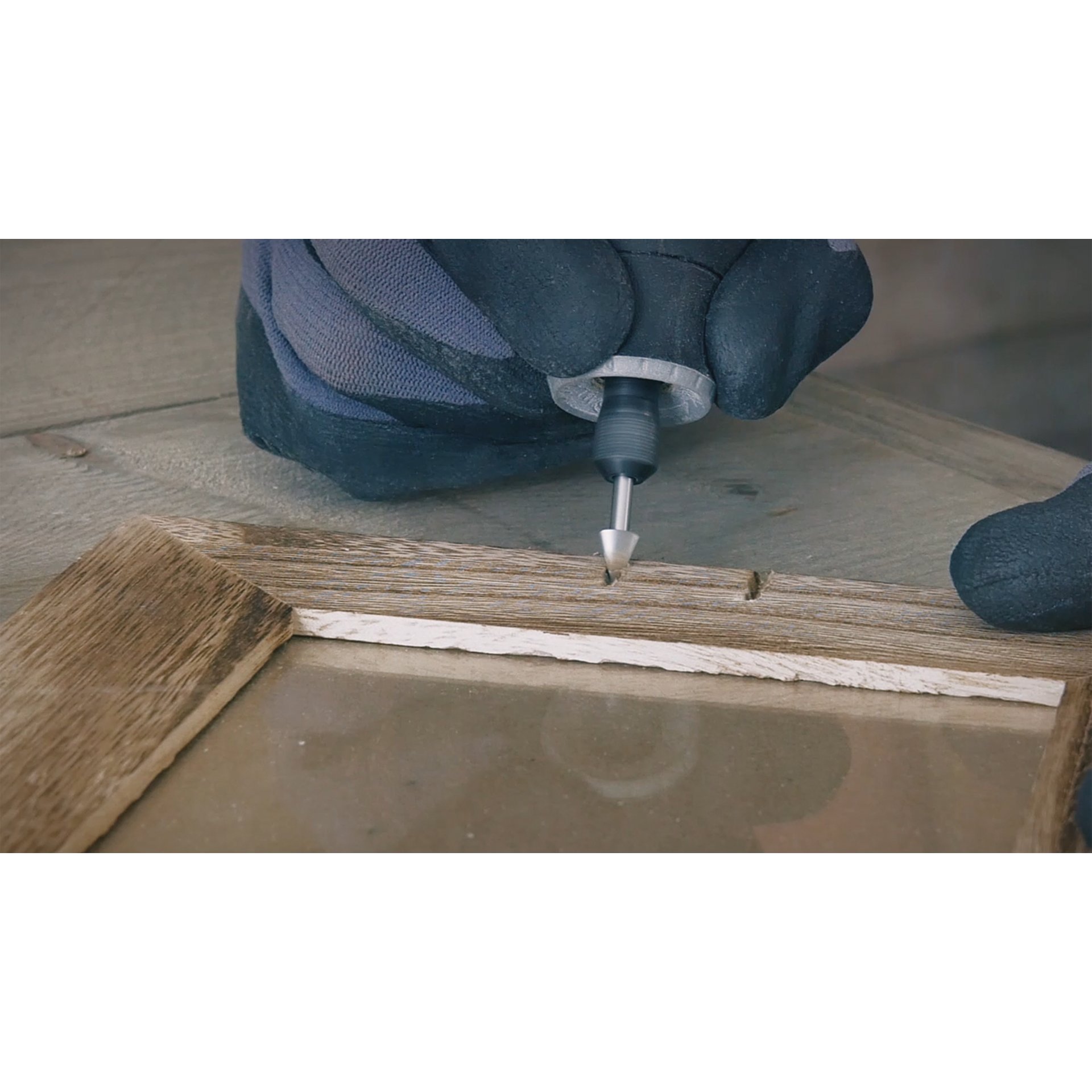 Hochgeschwindigkeits-Fräsmesser 6,4 mm, größter dreieckiger Kopf