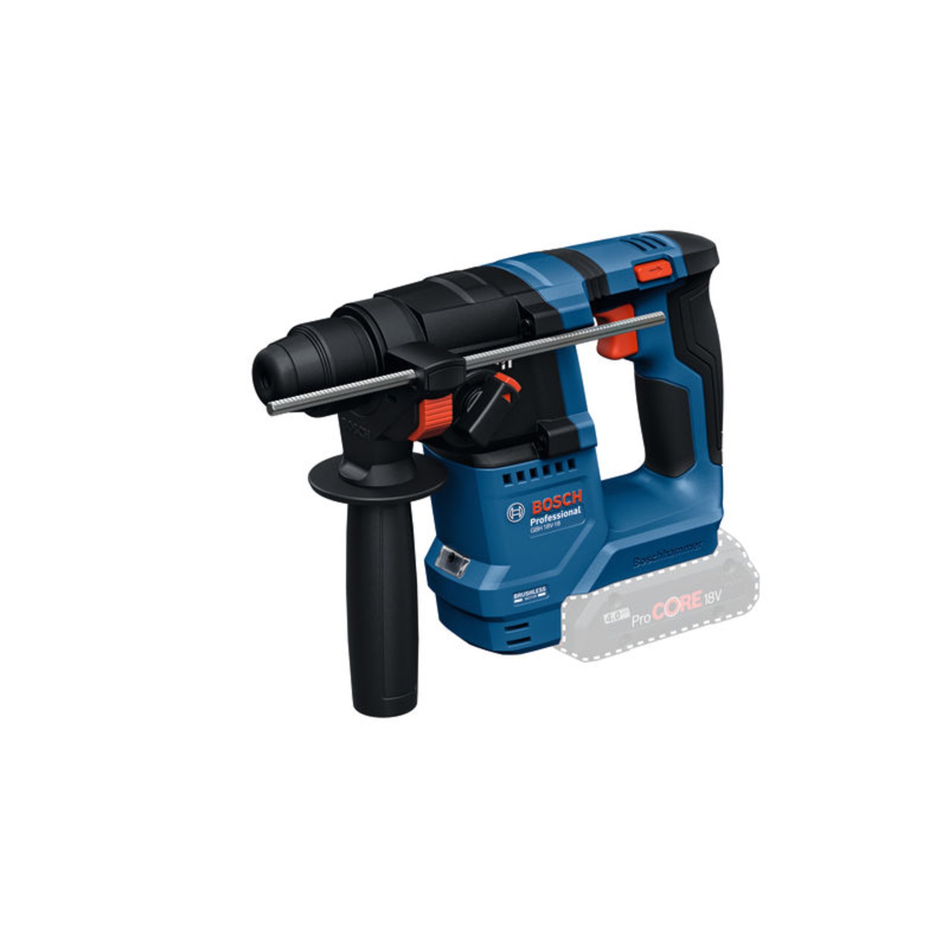 Combo Kit Set mit 3 18V-Werkzeugen: GSB + GBH + GWS + 2x GBA 4.0Ah + GAL18V-40