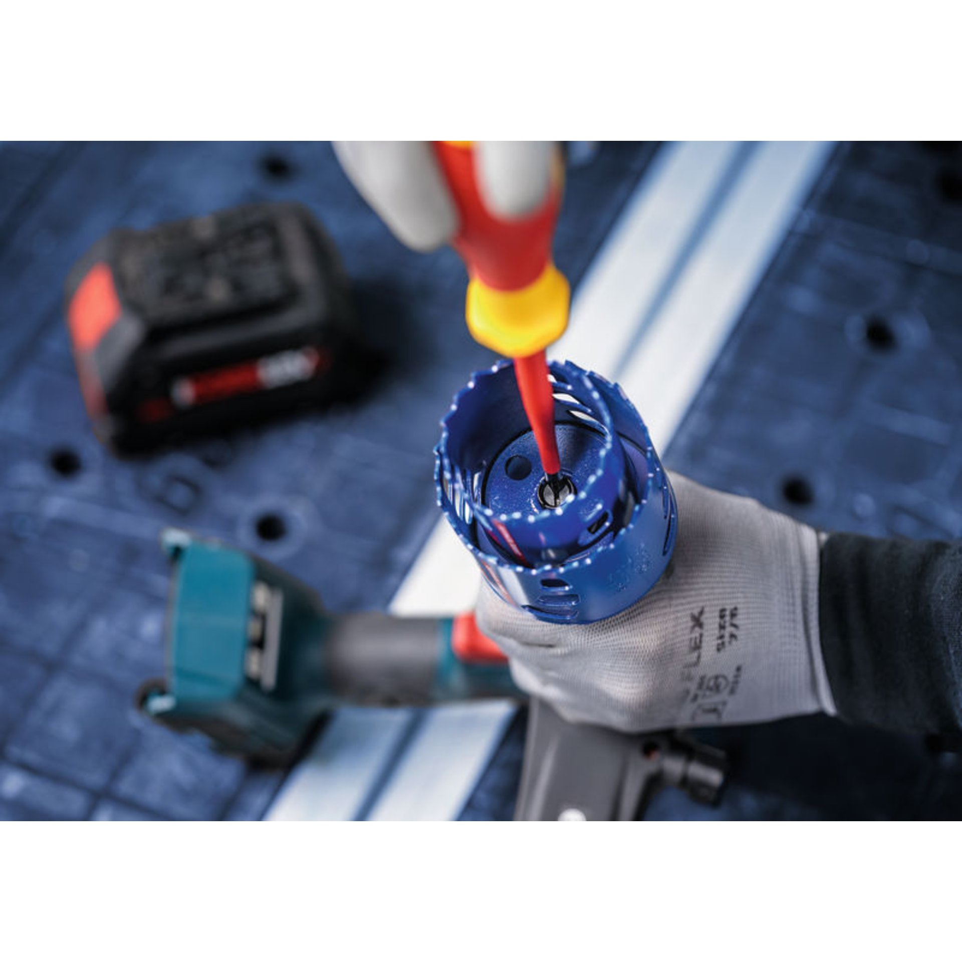 EXPERT Adapter zur Locherweiterung, Ø 11 x HEX 6,35 mm
