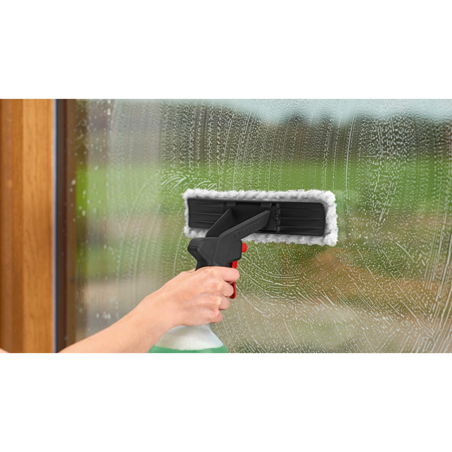 Ersatzmikrofasertücher lang, Systemzubehör für Fenstersauger GlassVAC