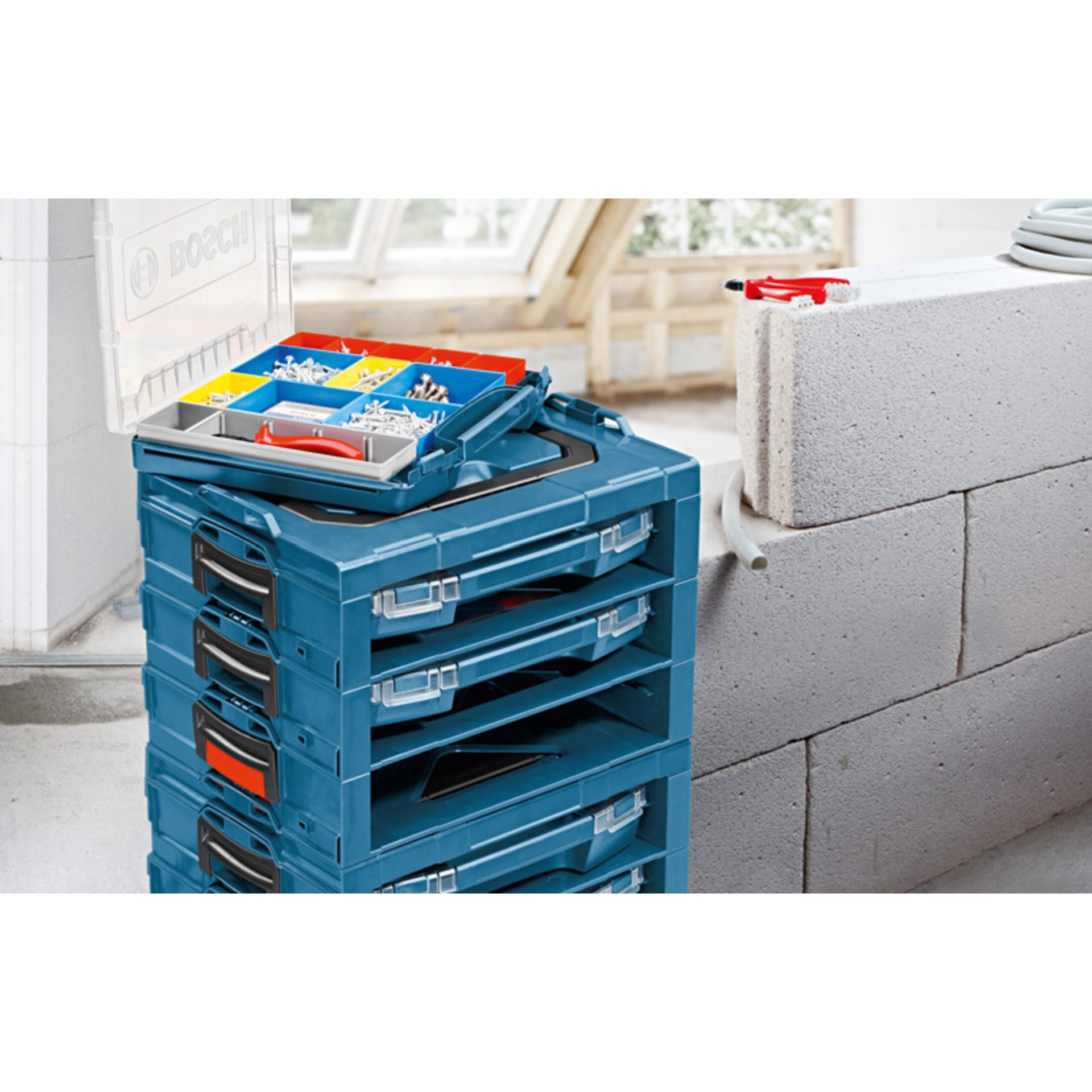 Aufnahmesystem i-BOXX rack active