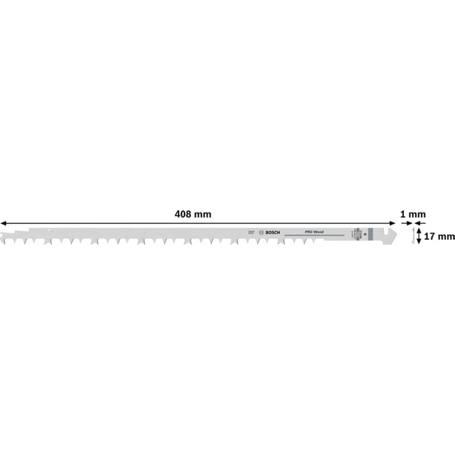 PRO Wood TF350M Tandemsägeblatt-Set, 408 mm, 2-tlg.