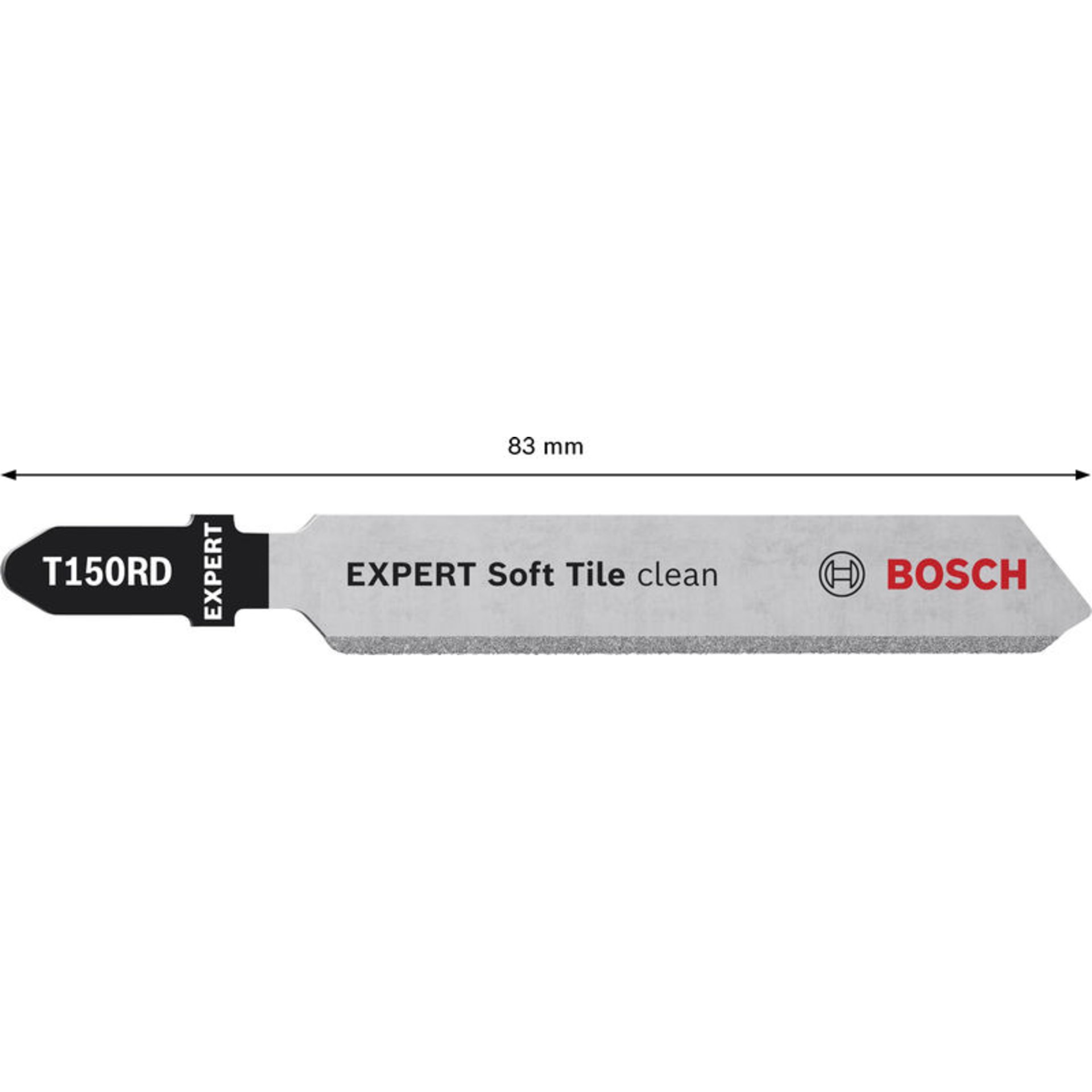 EXPERT Soft Tile Clean T150RD Stichsägeblatt, 3-tlg.