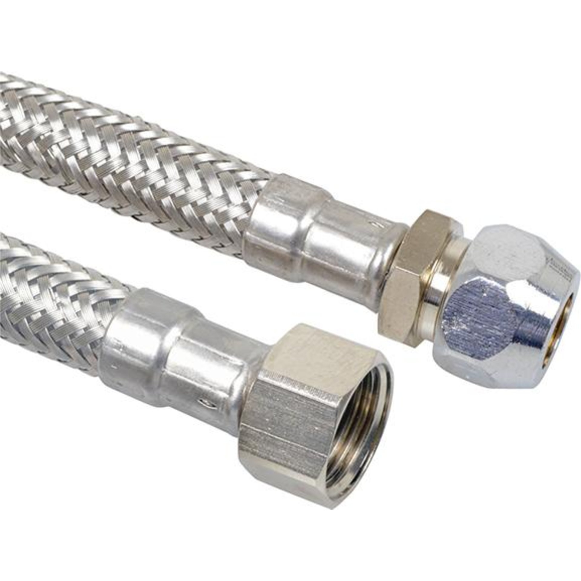 Flex-Anschlussschlauch 100 mm, 3/8"IG x 10 mmQ