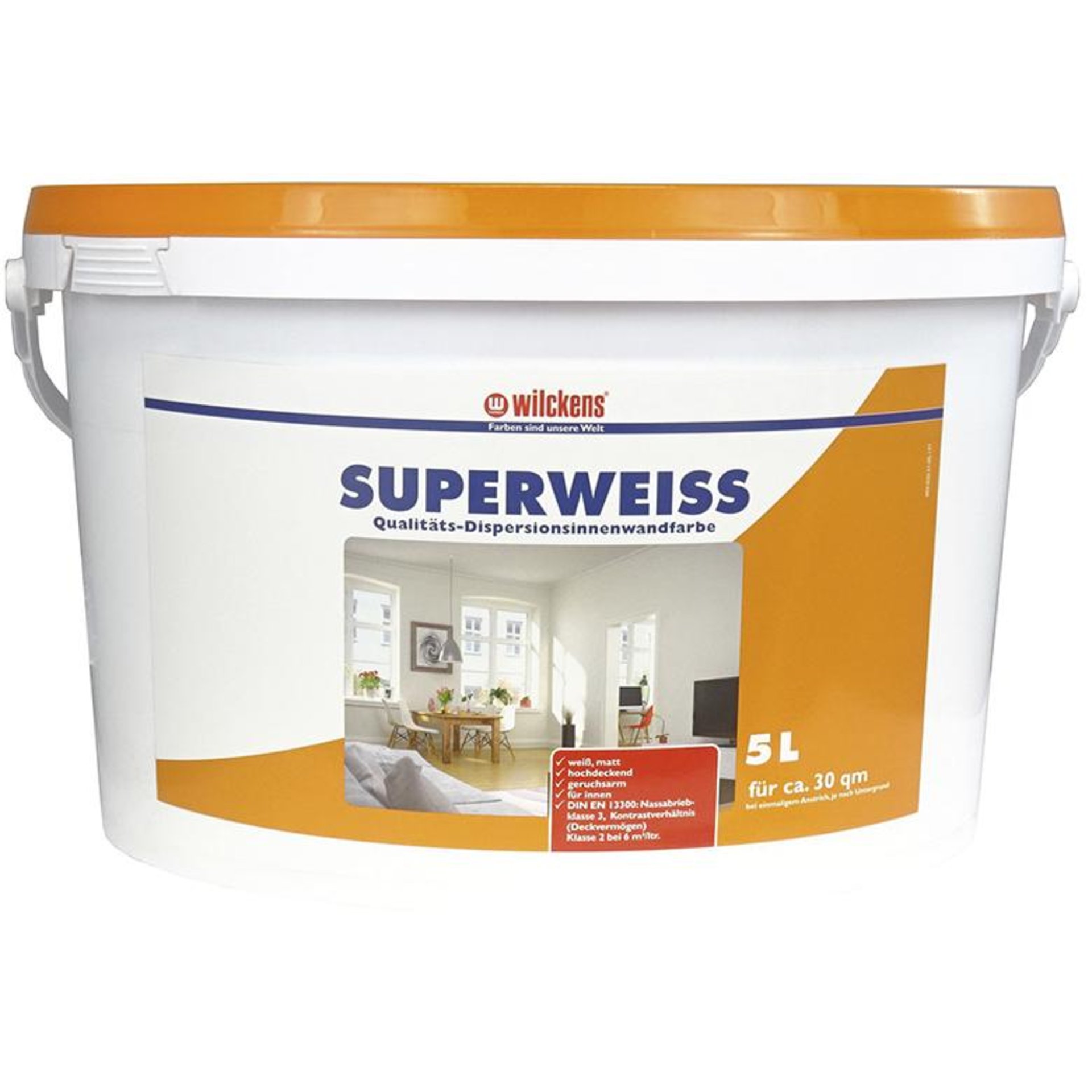 Dispersionsfarbe Superweiß