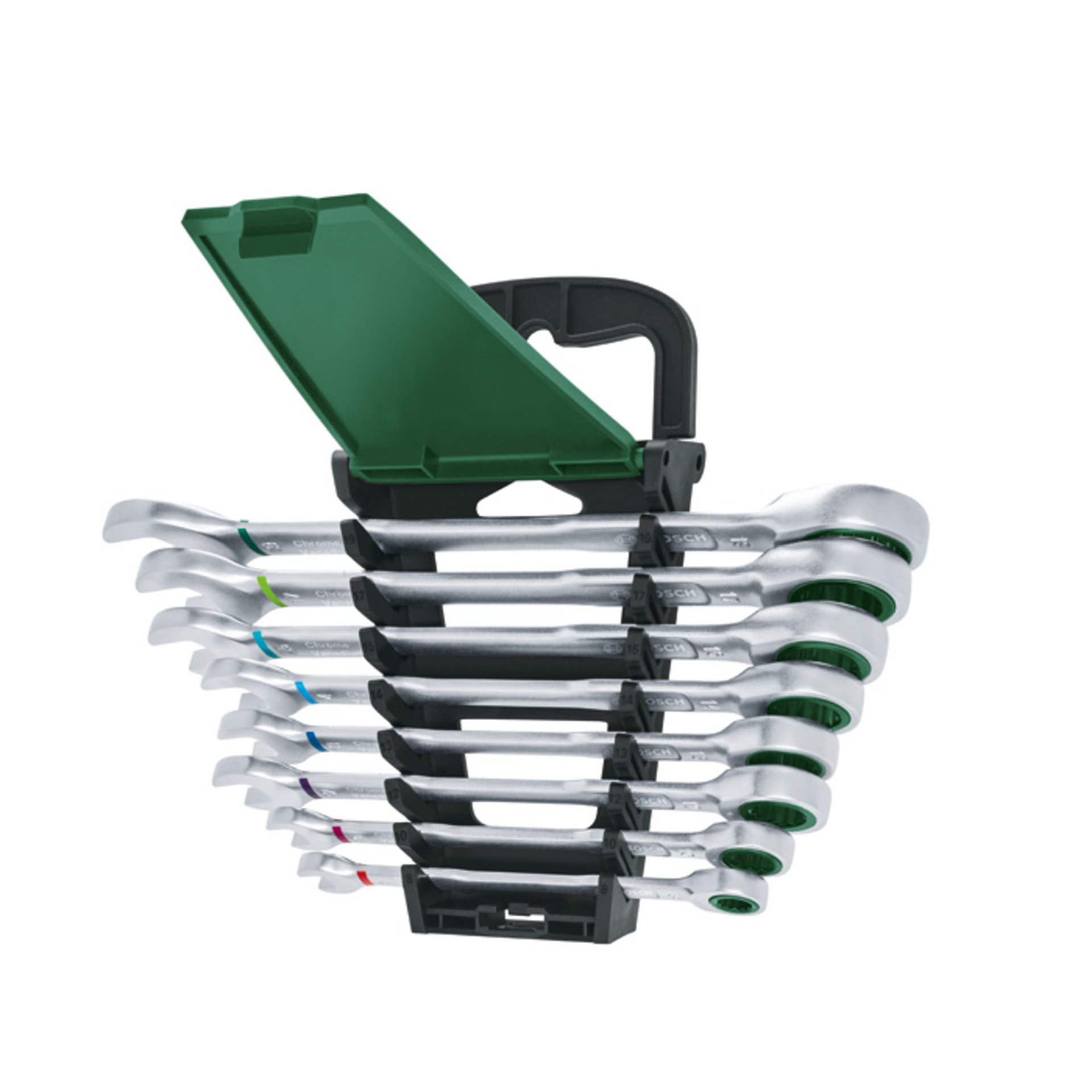 Handwerkzeuge Schraubenschlüssel mit Ratsche Set 8-tlg.