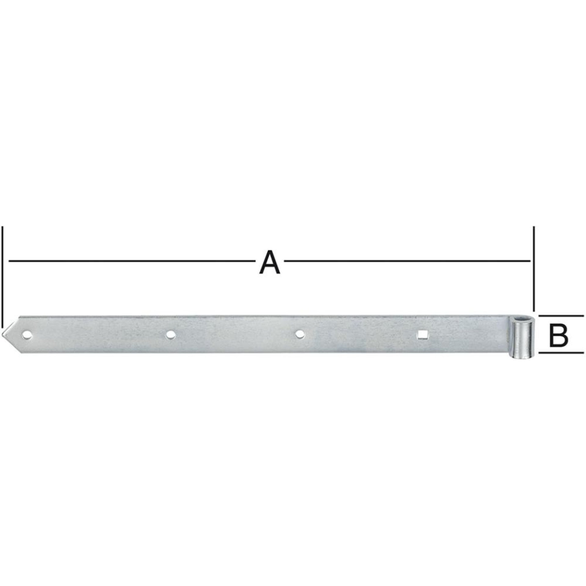 Ladenband 400x37x13mm verz. VORMANN