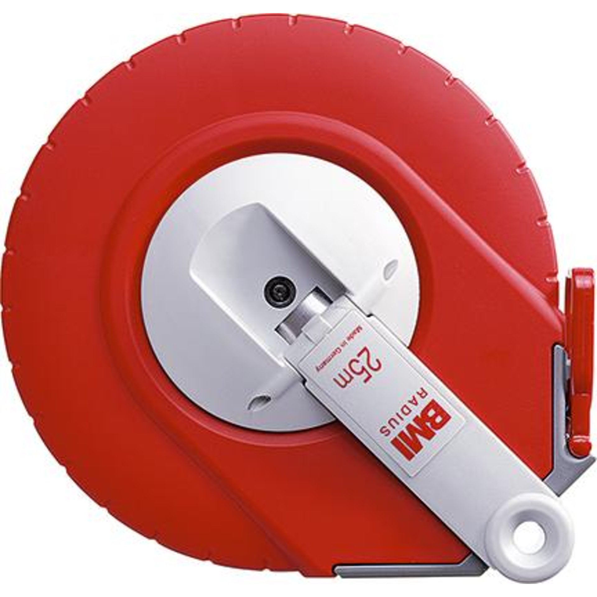 Kapselbandmaß Stahl weiß 20mx13mm Maßanfang A Flextop BMI