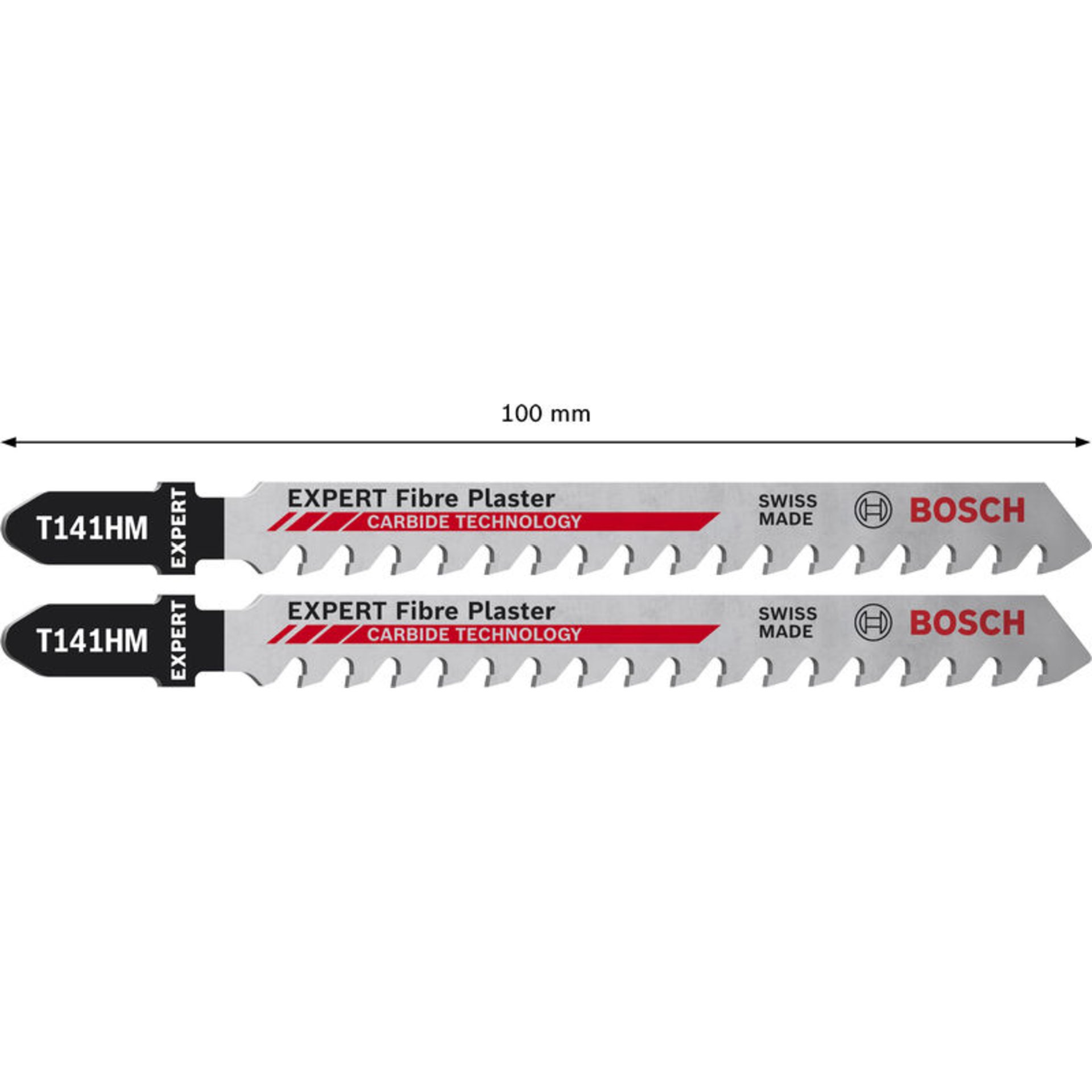 EXPERT Fiber Plaster T141HM Stichsägeblatt, 2-tlg.