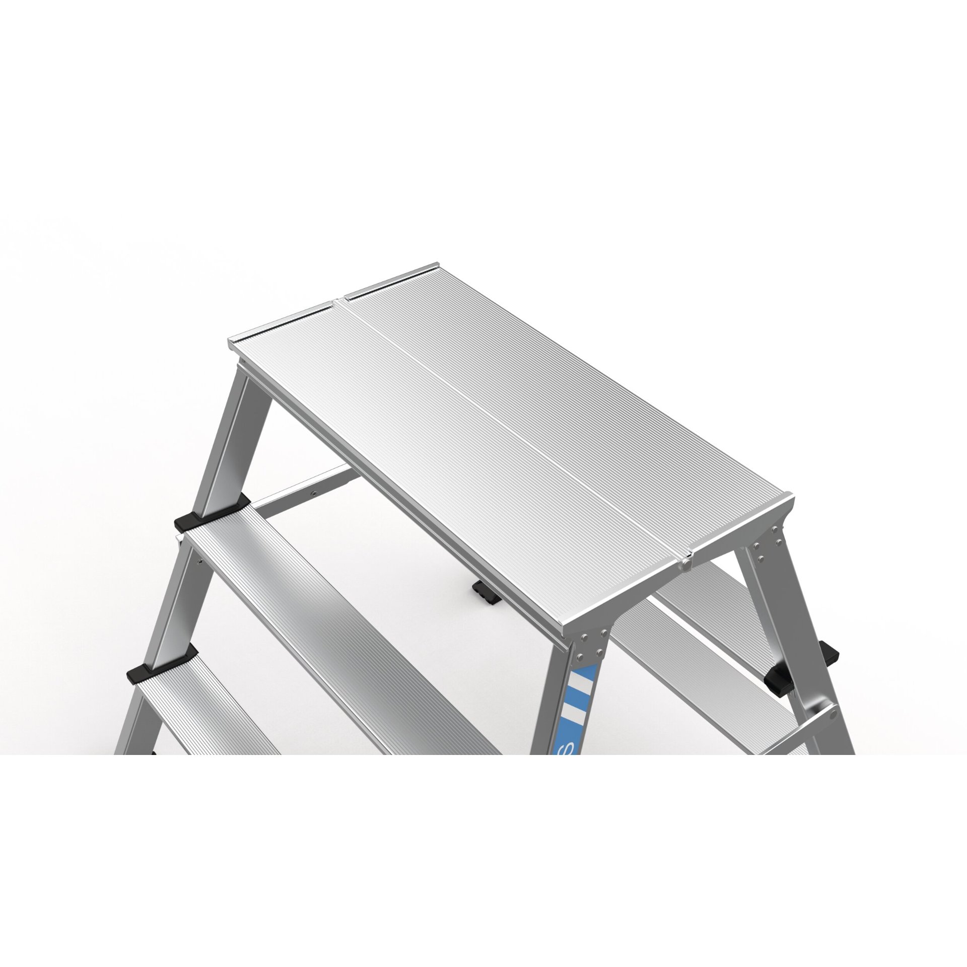 XLstep P - Podest breit 2 x 2 Stufen