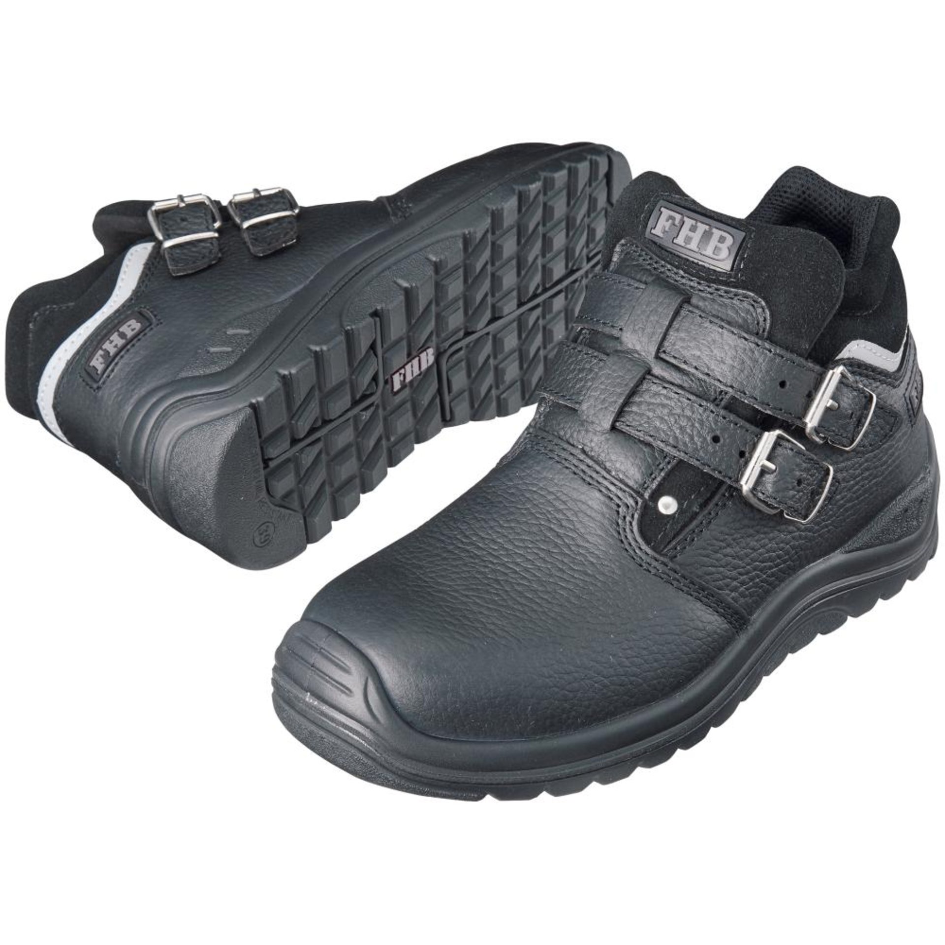 Schnallstiefel NORBERT schwarz 39 EN ISO 20345-S3 FHB