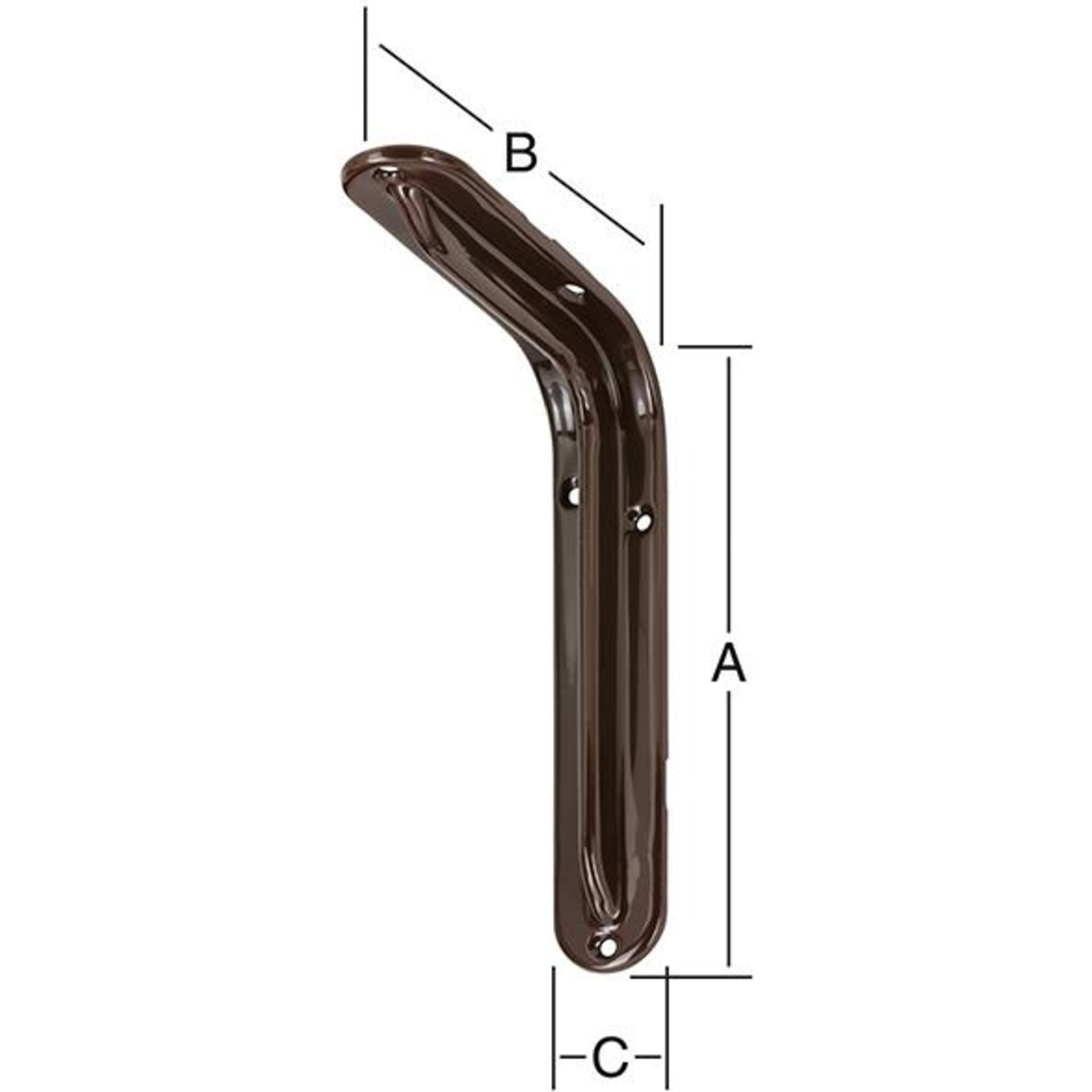 Konsole 245X165 ,braun VORMANN