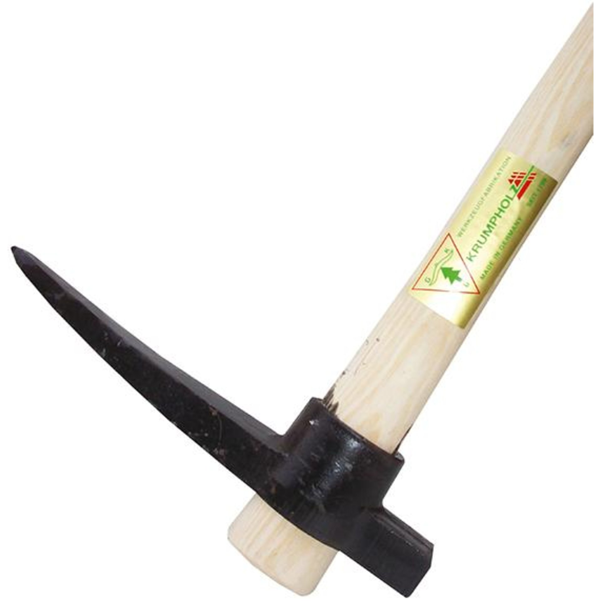 Spitzhacke 1,5 kg m. Stiel Made in Germany