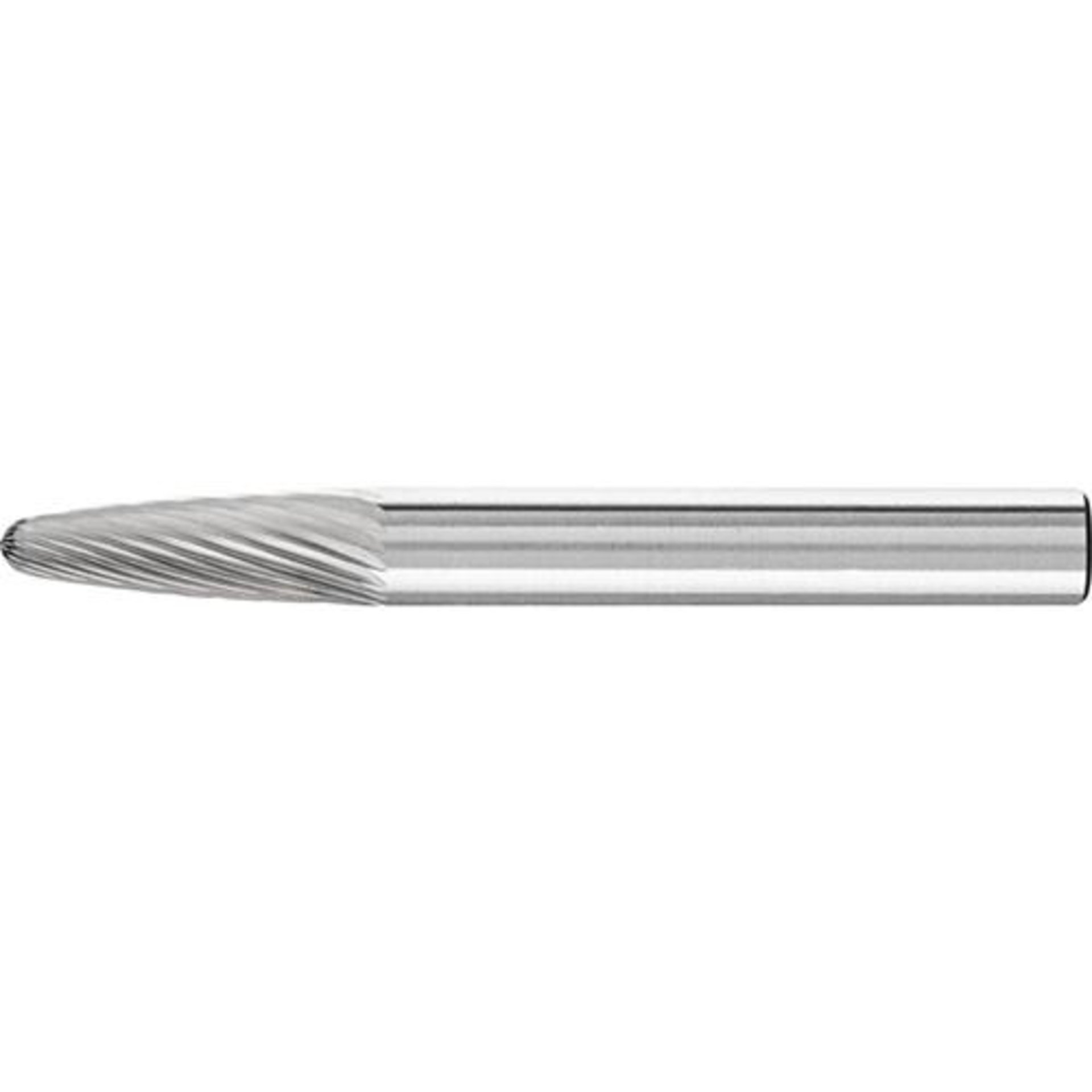 HM-Frässtift RBF, Rundbogenform, Zahnung 5