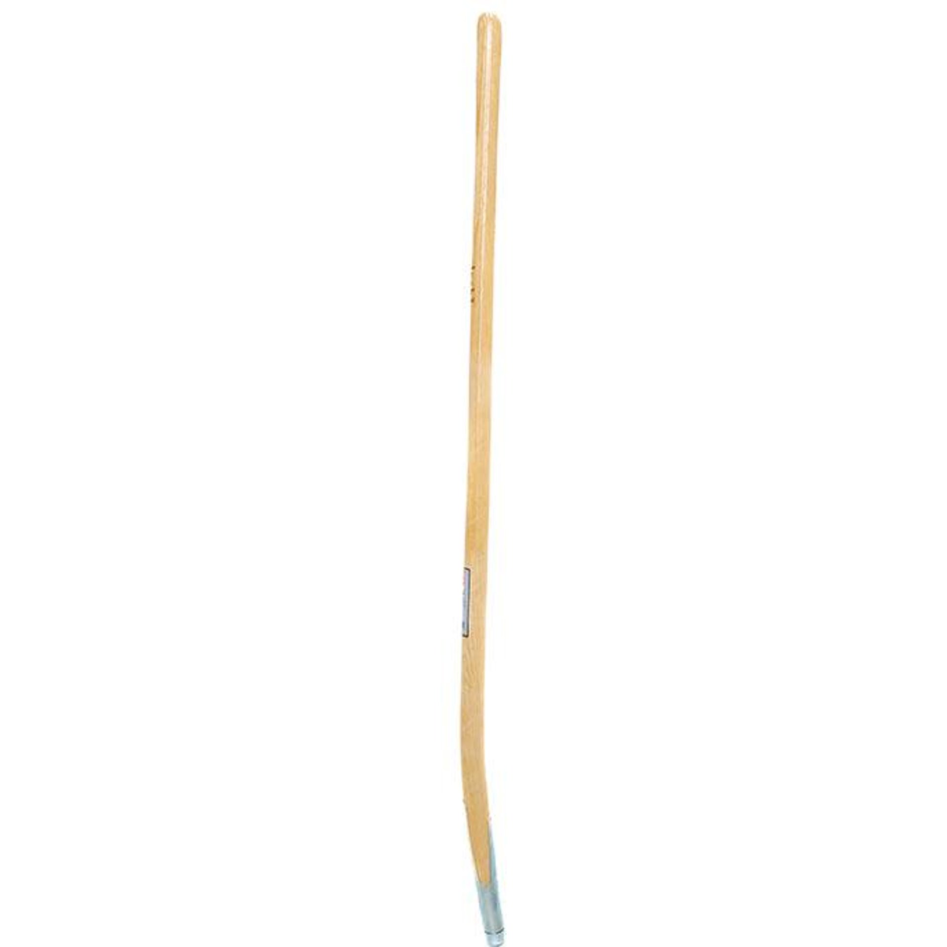 Gabelstiel 135 cm gebogenmit Kappe/Schienenzwinge