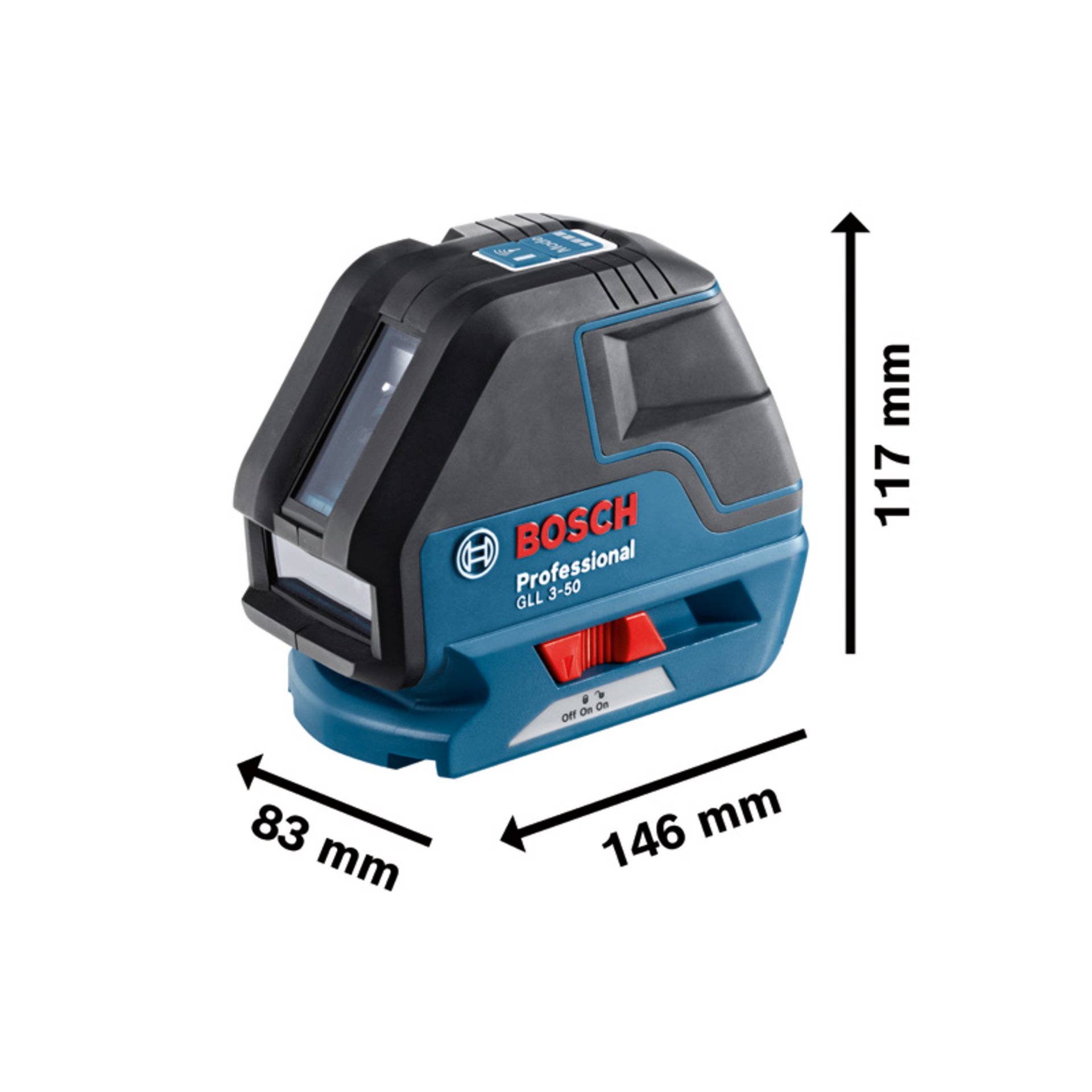 Linienlaser GLL 3-50 in L-BOXX