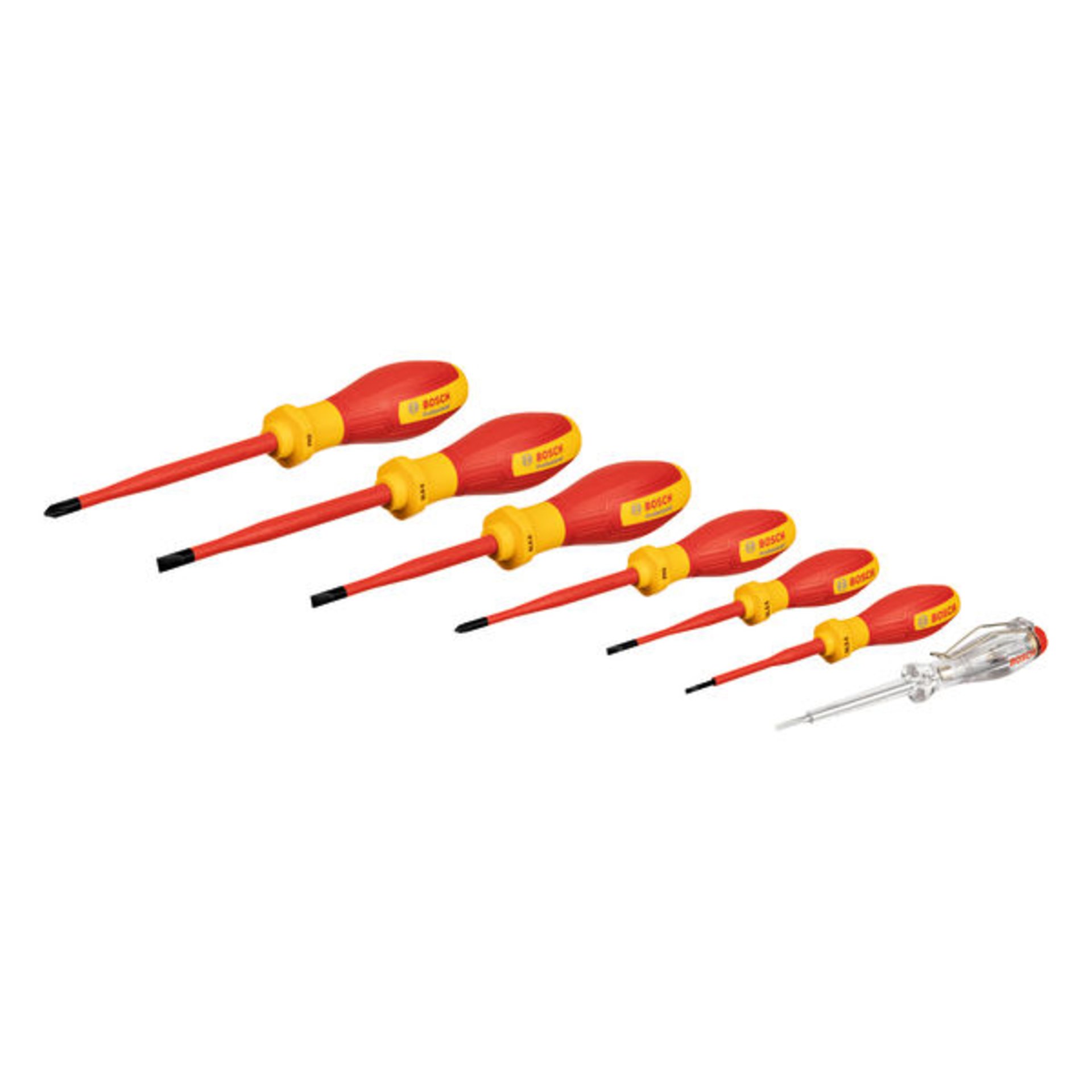 VDE Schraubendreher-Set, SL/PH, 7-teilig