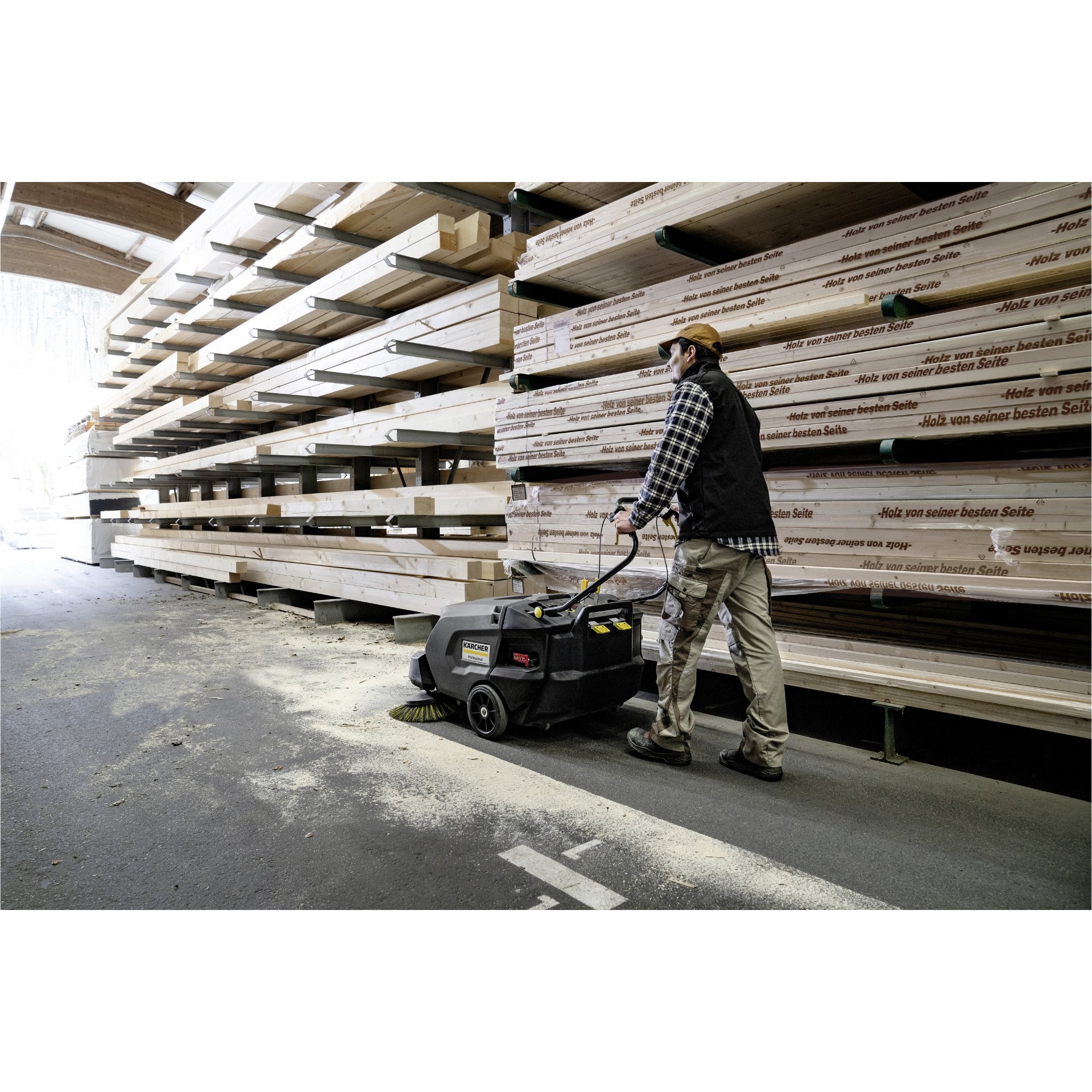 Kärcher Handgeführte Kehrsaugmaschine KM 85/50 W Bp Pack