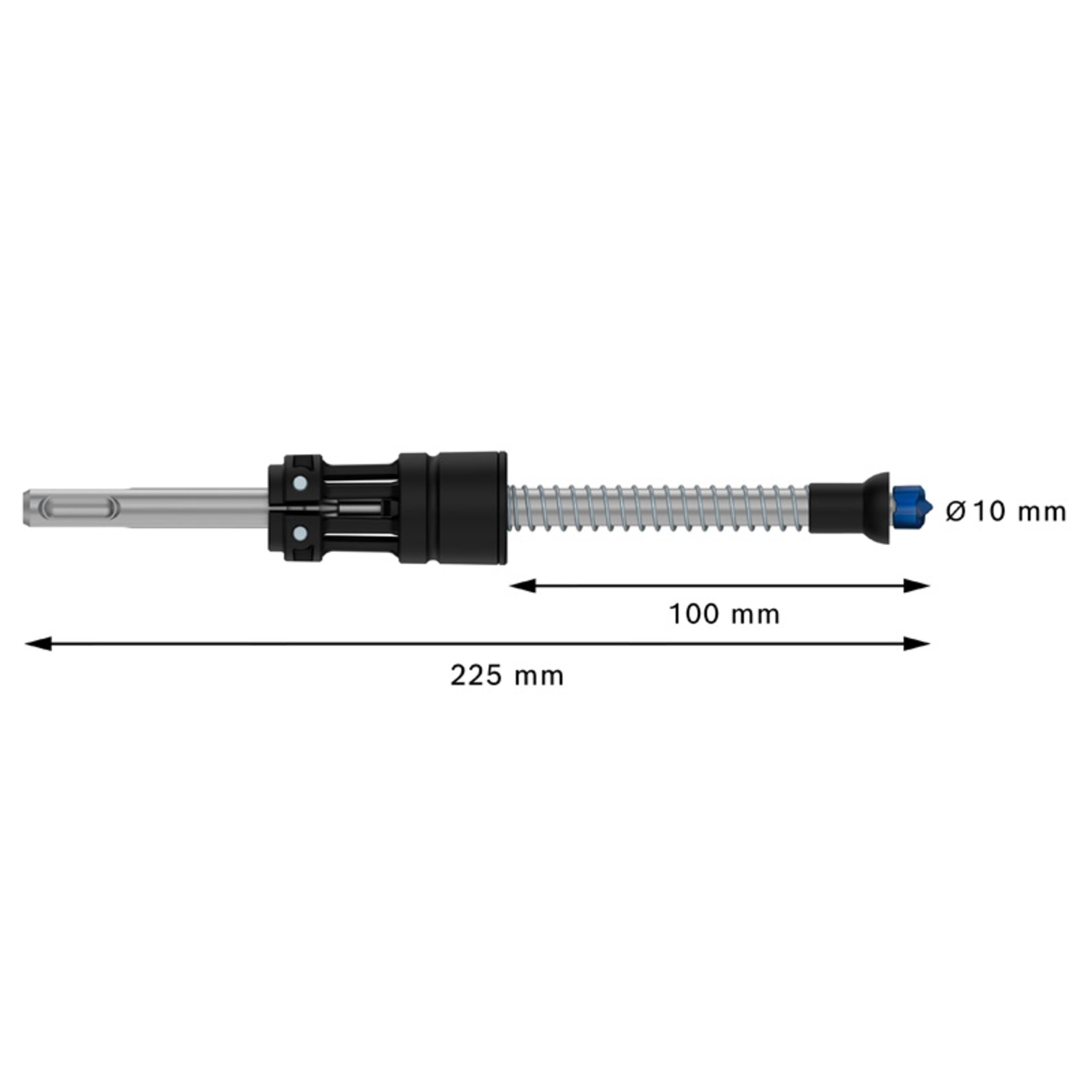 EXPERT SDS Clean plus-8X Hammerbohrer, 10x100x225 mm
