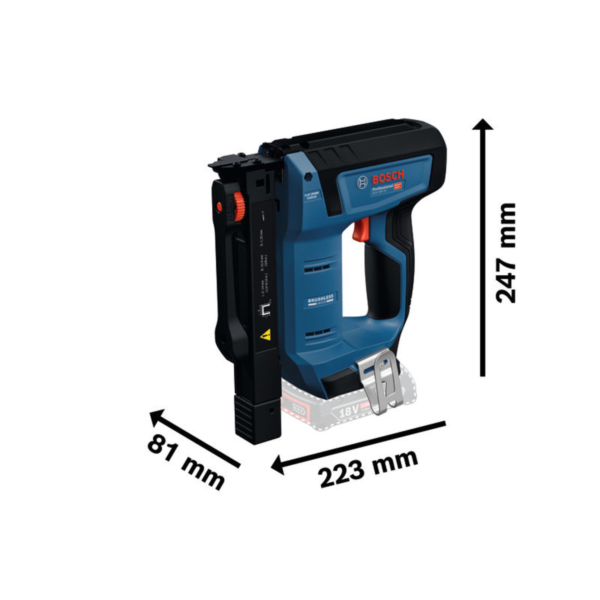 Akku-Holzklammerer GTH 18V-14 in L-BOXX