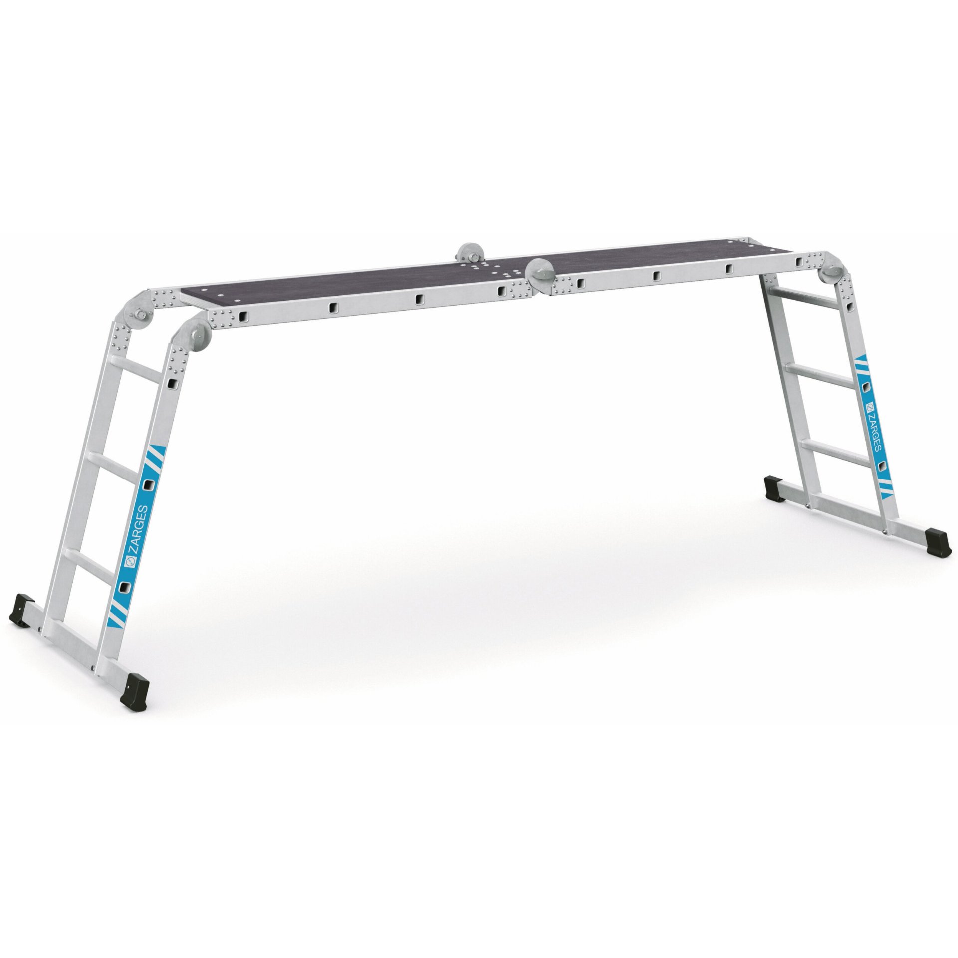 Multimax M - LM-Vielzweckleiter 2x3 + 2x4 Sprossen