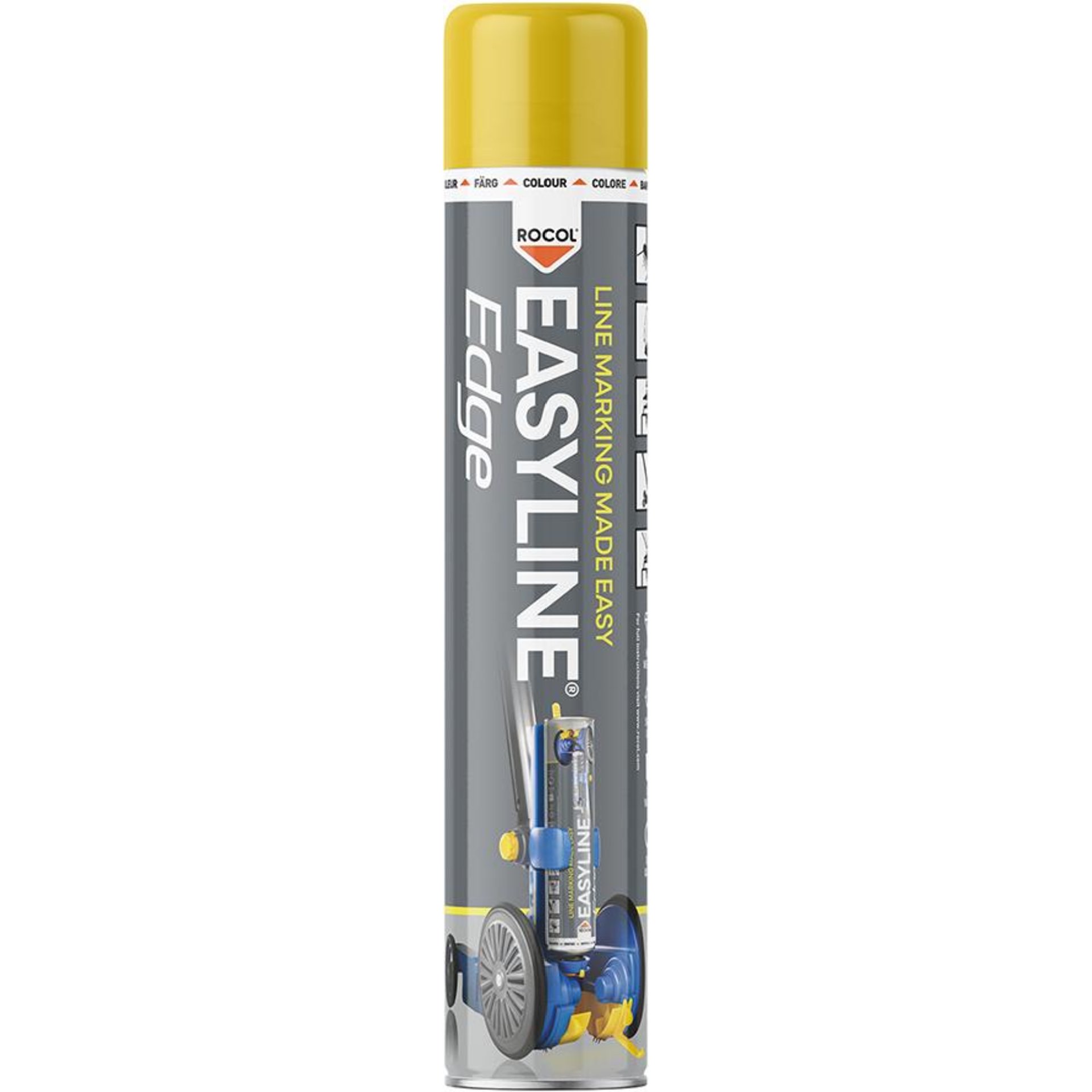 Easyline EDGE Spezialfarbe gelb 751 ml, RAL 1023