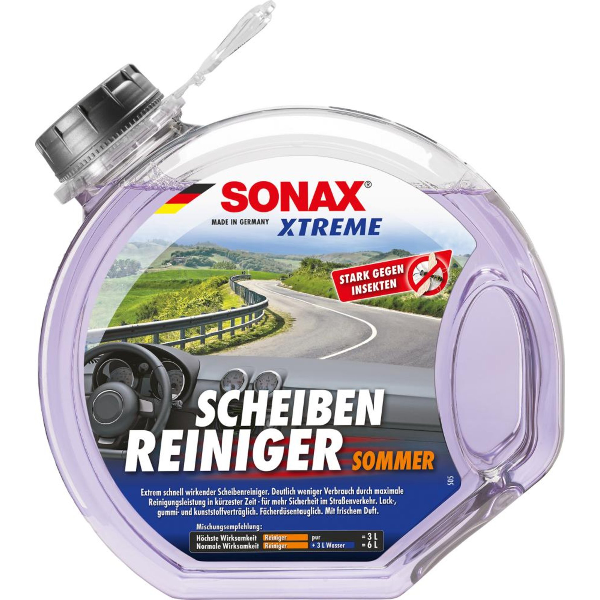 SONAX Xtreme SOMMER ScheibenReiniger 3L