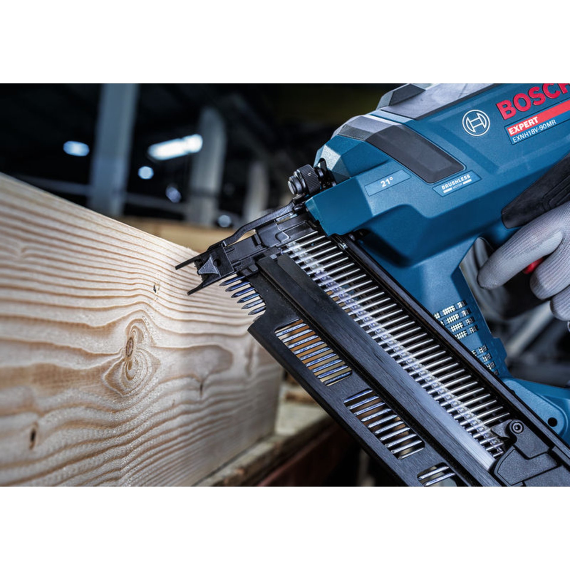 Akku-Holznagler EXNH18V-90MR in XL-BOXX