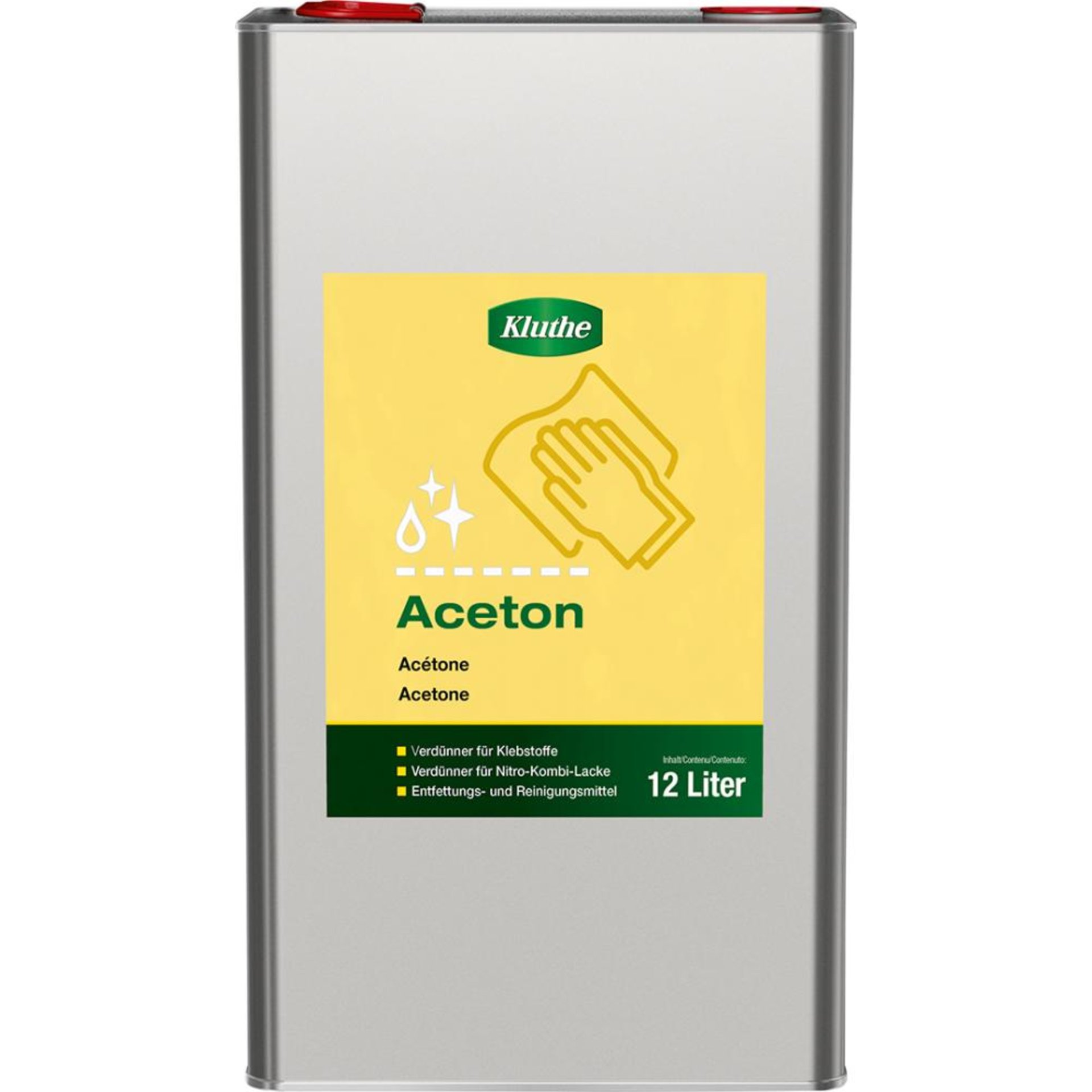 Aceton 12l Kanister Aceton Reinigungs- Entfettungsmittel