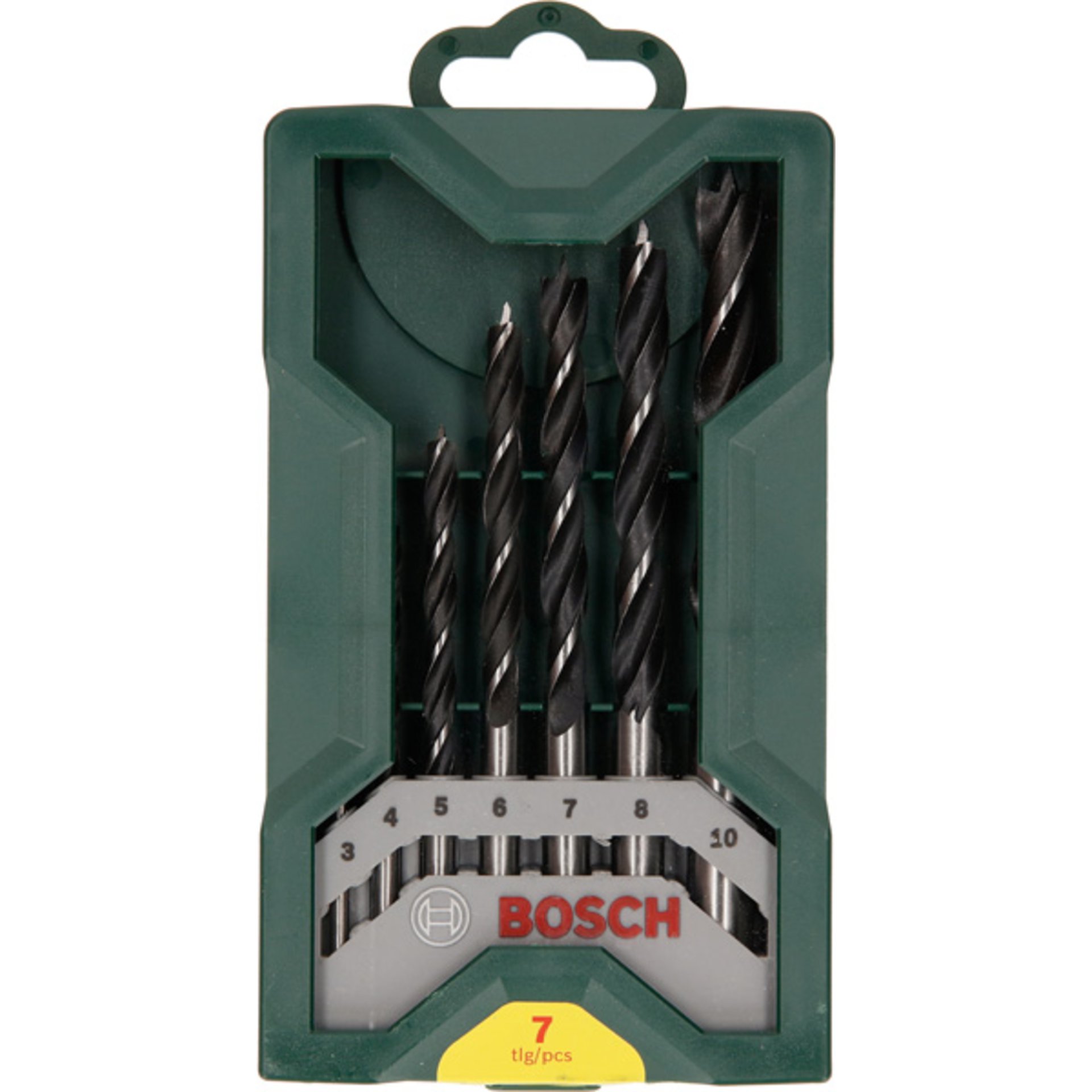 Mini-X-Line-Holzbohrer-Set, 7-teilig