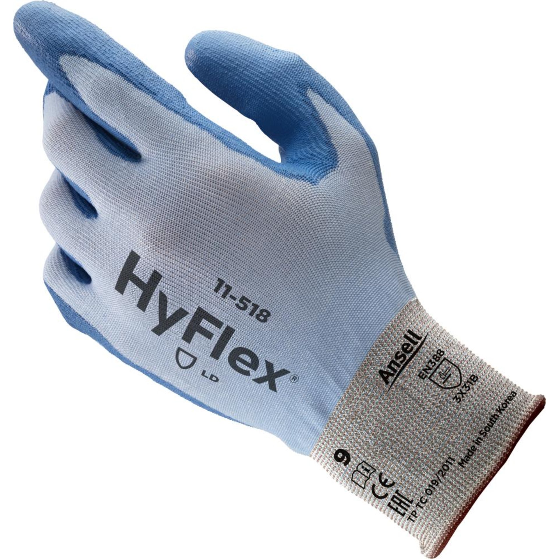 Handschuh HyFlex 11-518, Gr. 10