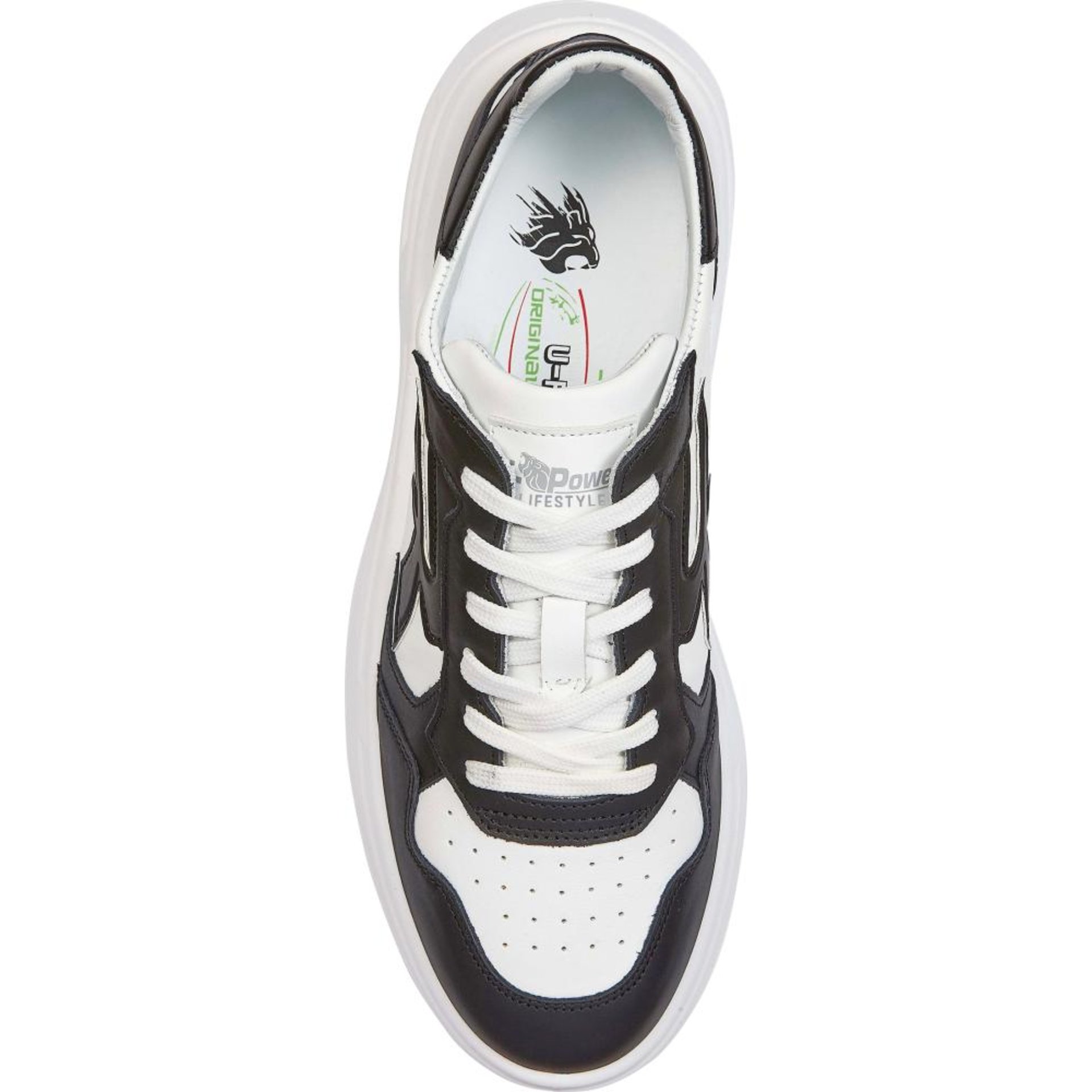 Berufshalbschuh JAYDON OB SR, weiß/schwarz Gr. 35 U POWER
