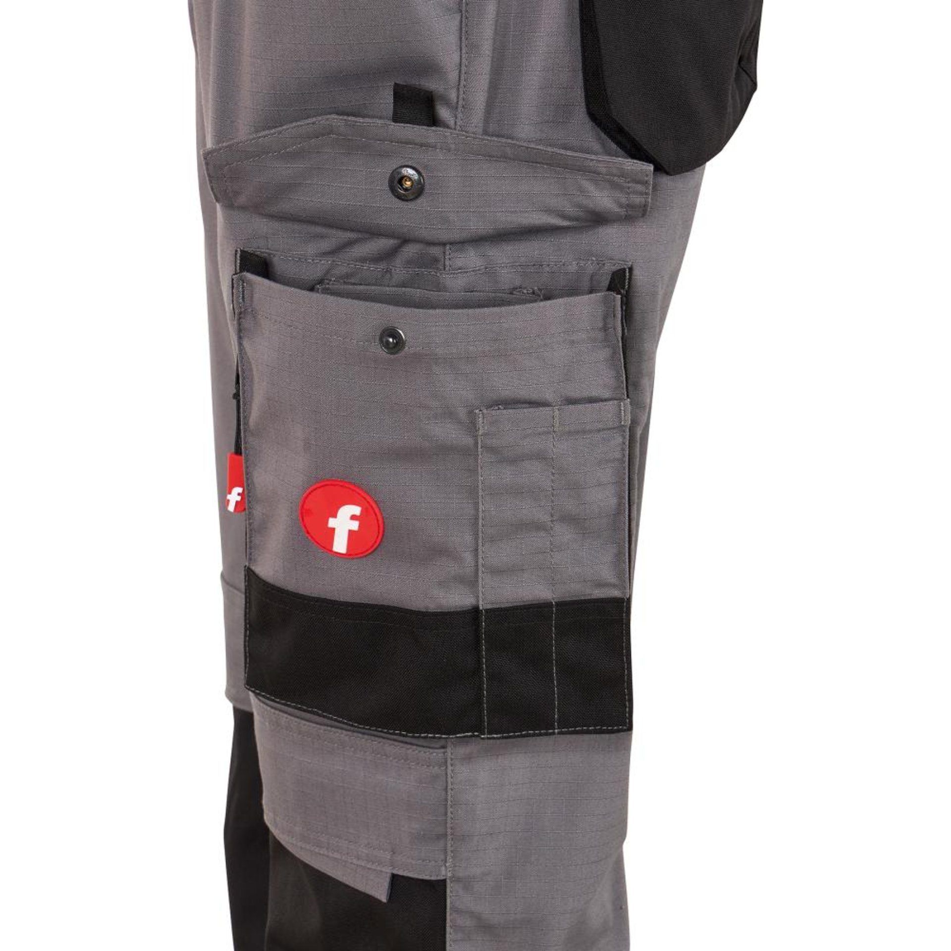 D-Bundhose Performance grau/schwarz Gr. 32 FORTIS