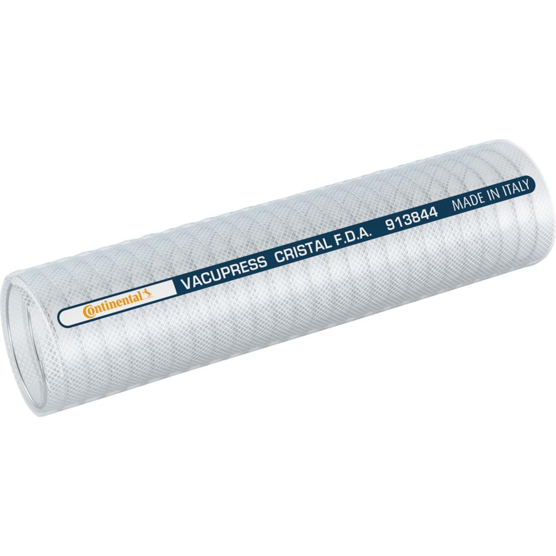 Saug- und Druckschlauch VACUPRESS CRISTAL FDA 19x4,5mm, 60m Continental