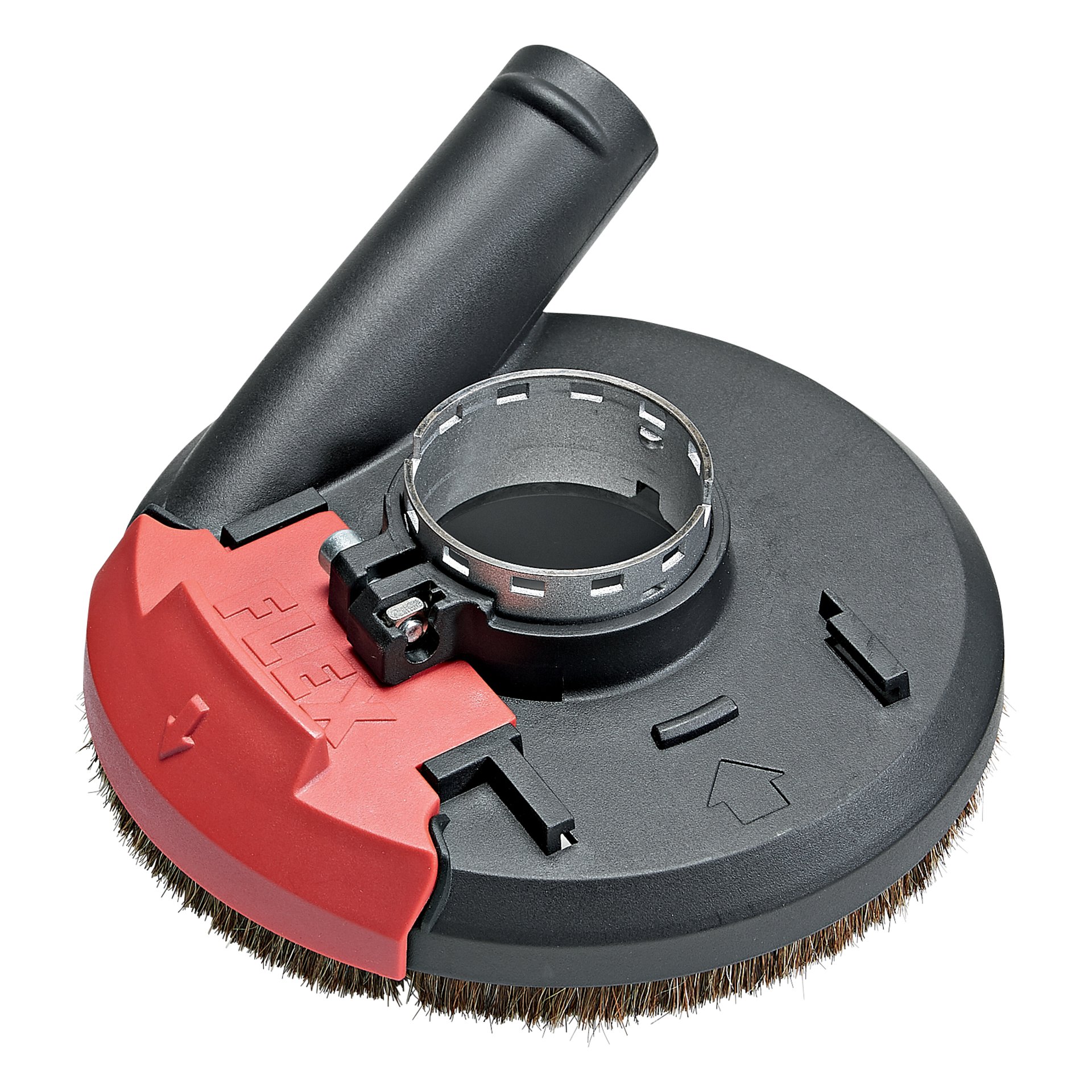 Absaughaube mit abnehmbarem Randsegment