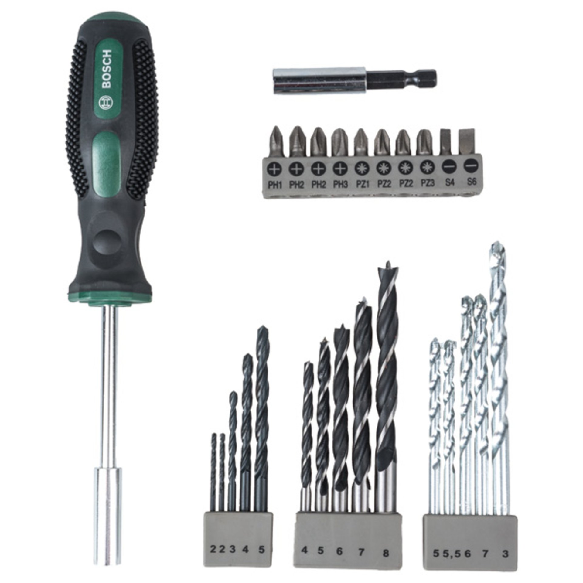 Bohrer- und Schrauberbit-Set, 27tlg.